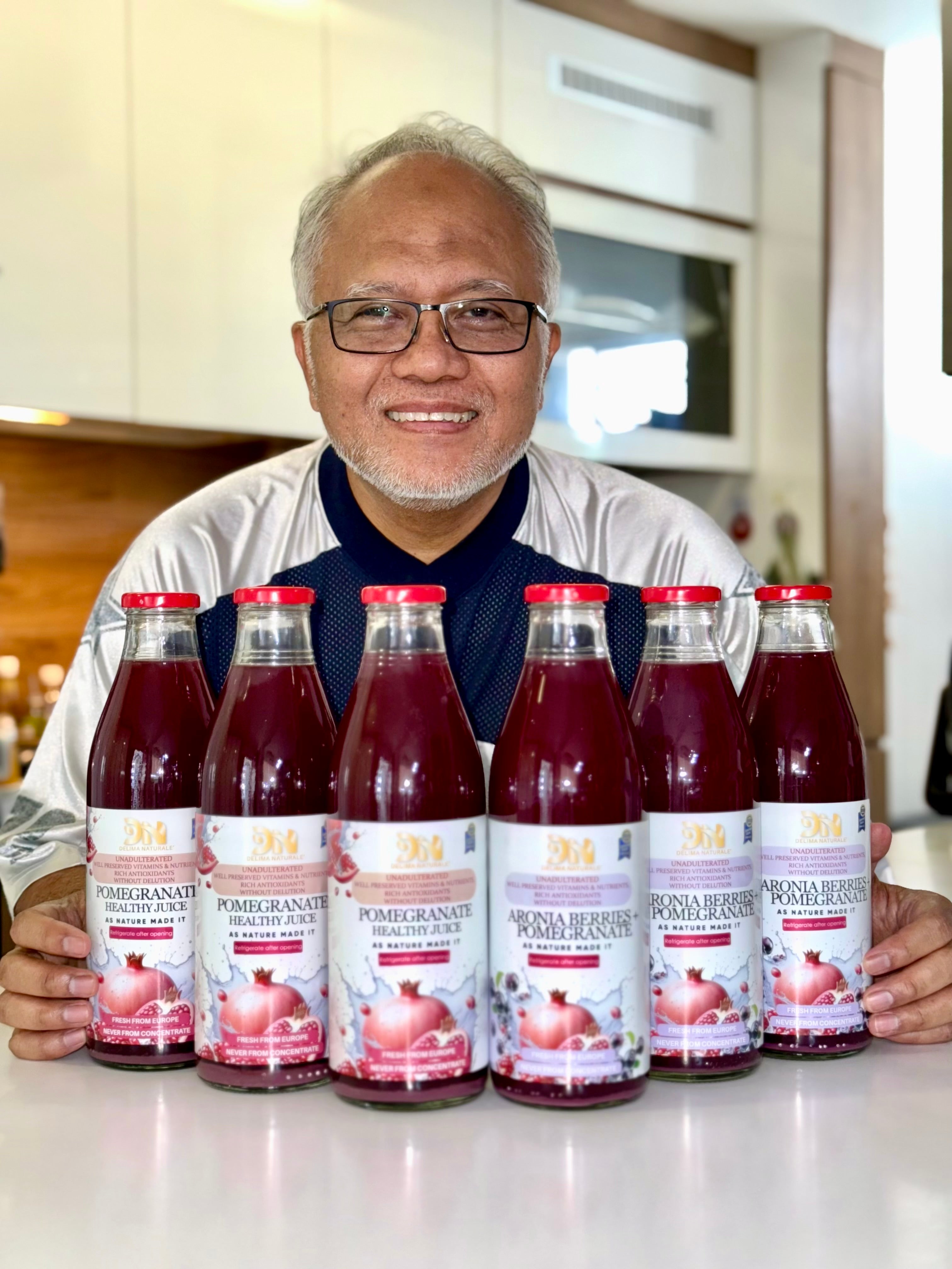 POMEGRANATE - Organic Pomegranate Delima Naturale (1 litre)