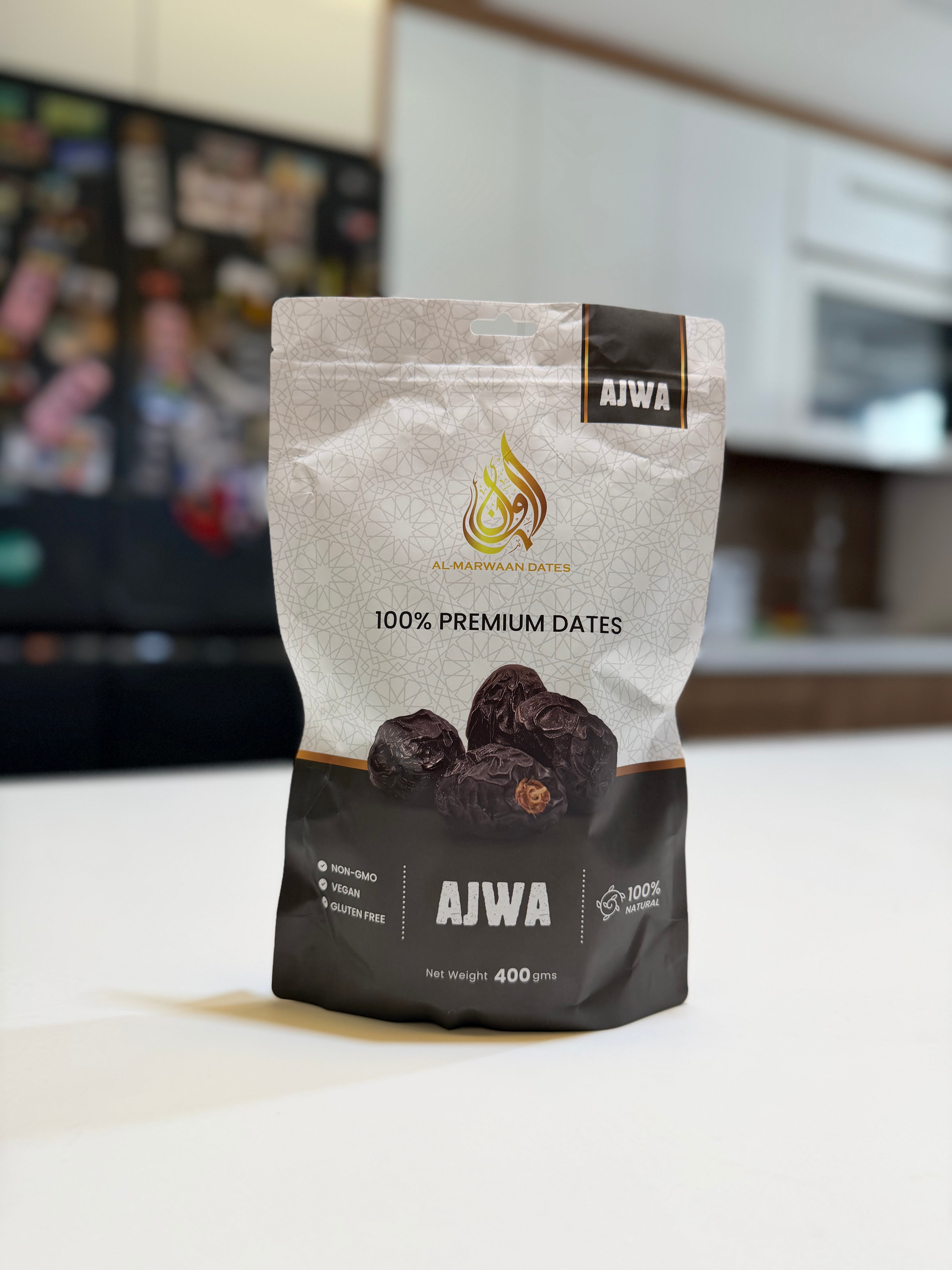 Cuba Try Kurma Ajwa - Ajwa Dates Dried Fruit Snack