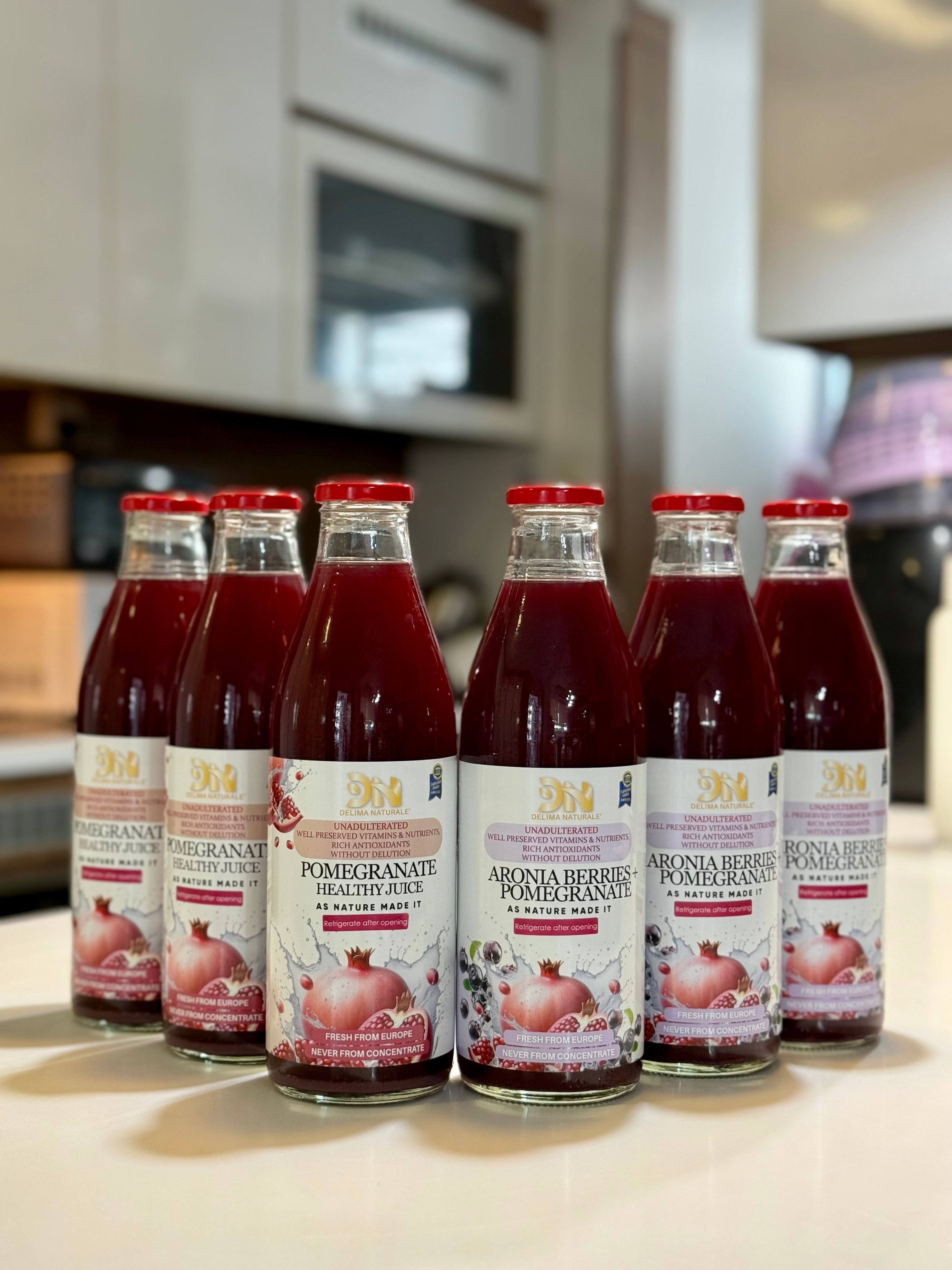 POMEGRANATE - Organic Pomegranate Delima Naturale (1 litre)