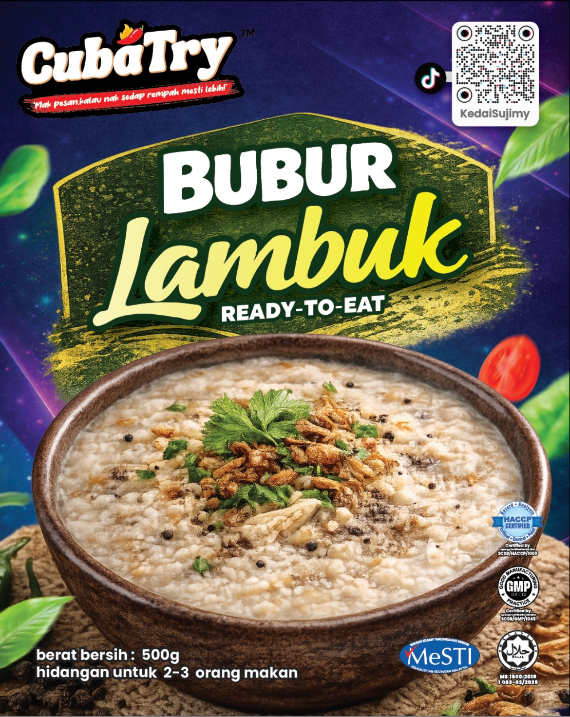 Cuba Try Premium Cooking Paste – Ready-to-Cook Authentic Malay Pastes