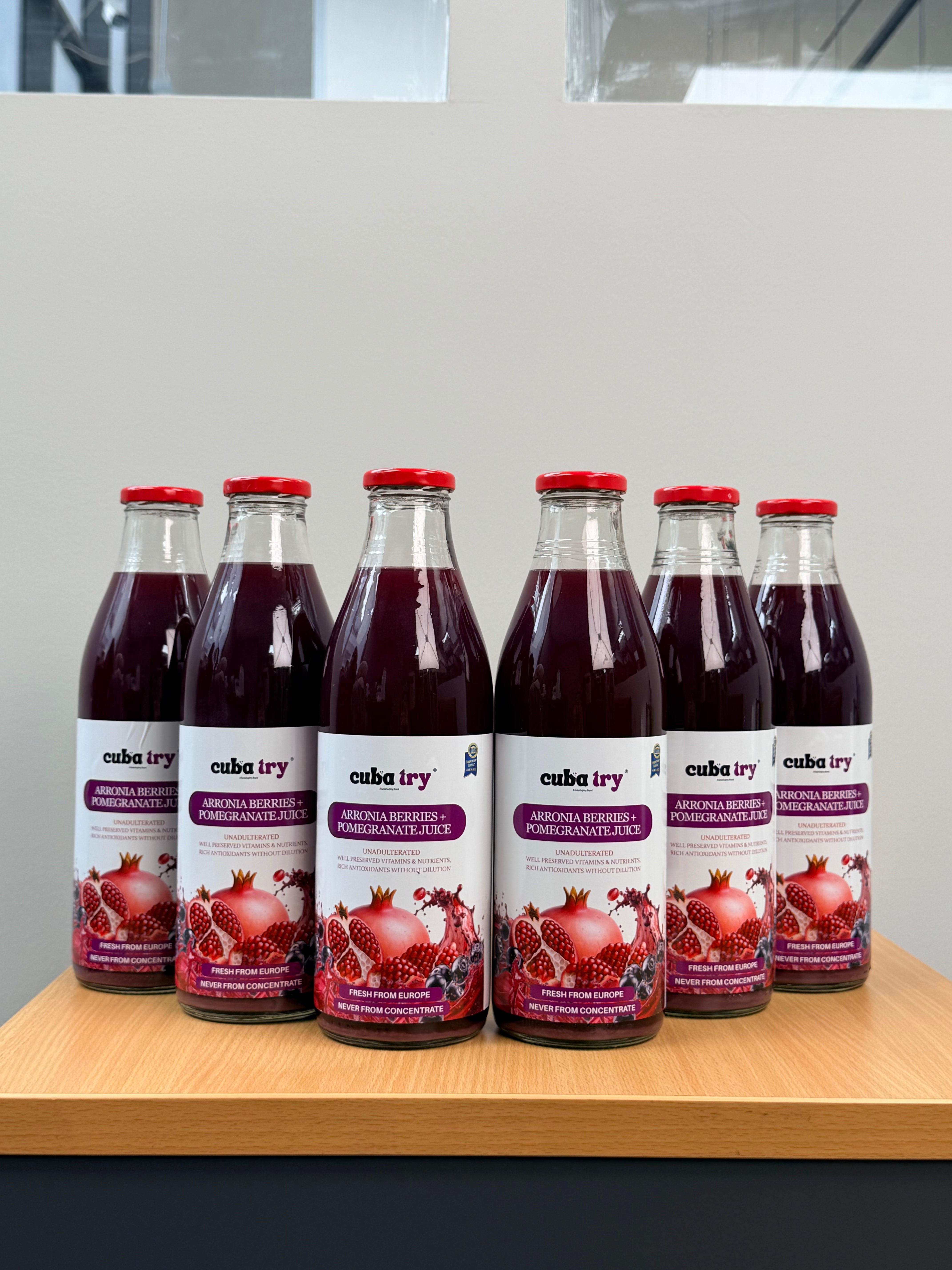 POMEGRANATE - Cuba Try Organic Pomegranate (1 litre)