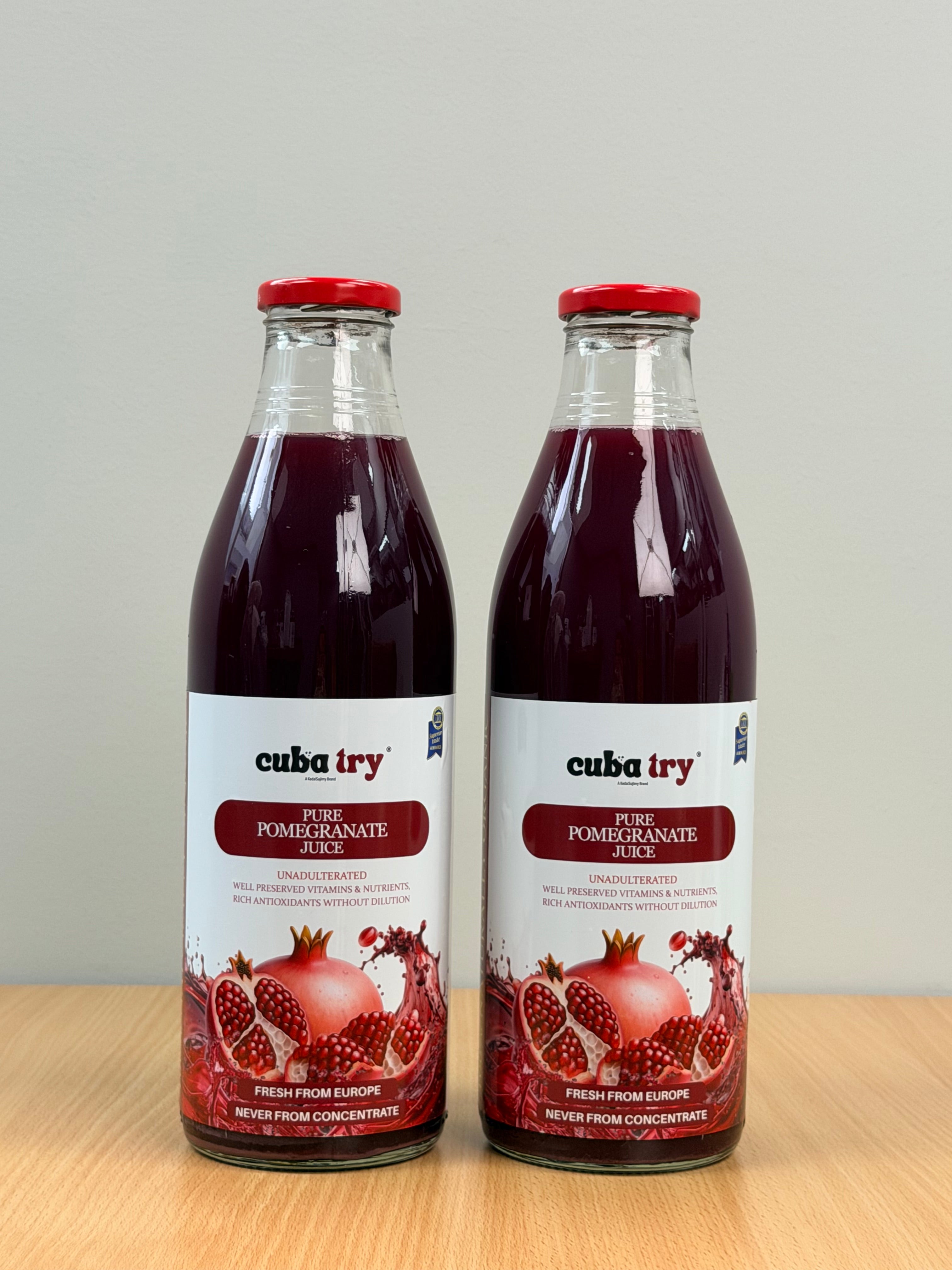 POMEGRANATE - Cuba Try Organic Pomegranate (1 litre)