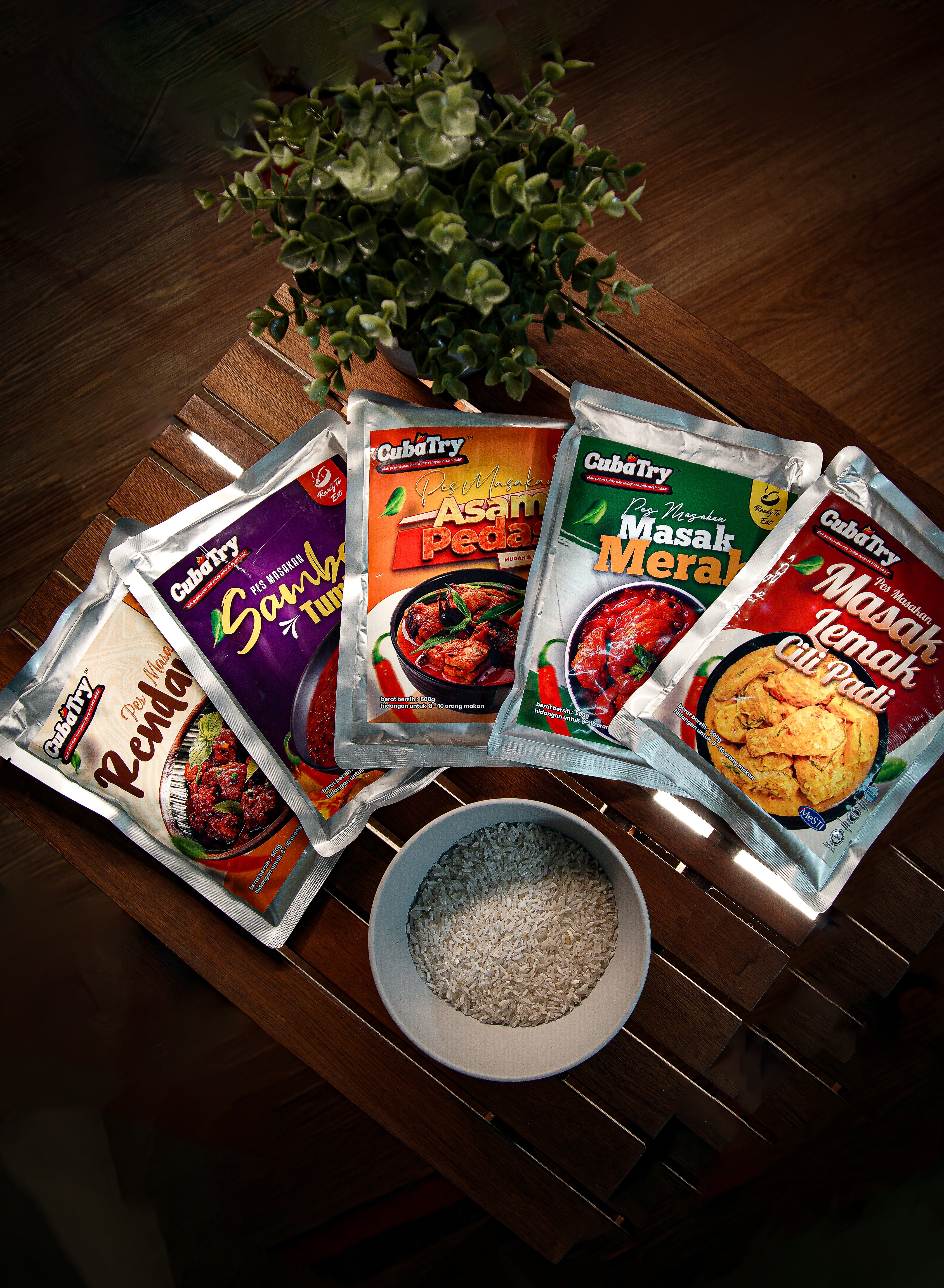 Cuba Try Premium 500g Cooking Paste – Ready-to-Cook Authentic Malay Pastes