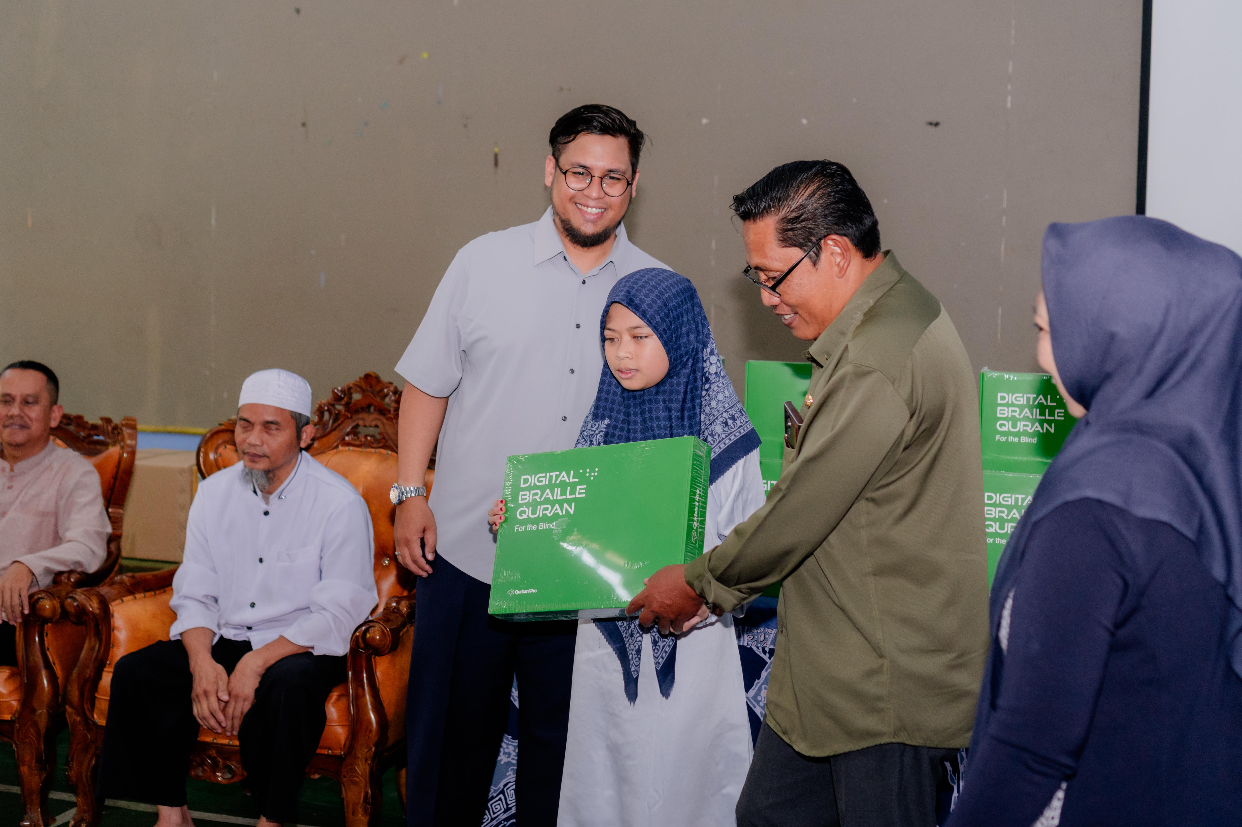 Sponsor a Digital Braille Al-Quran for the Visually Impaired in Indonesia