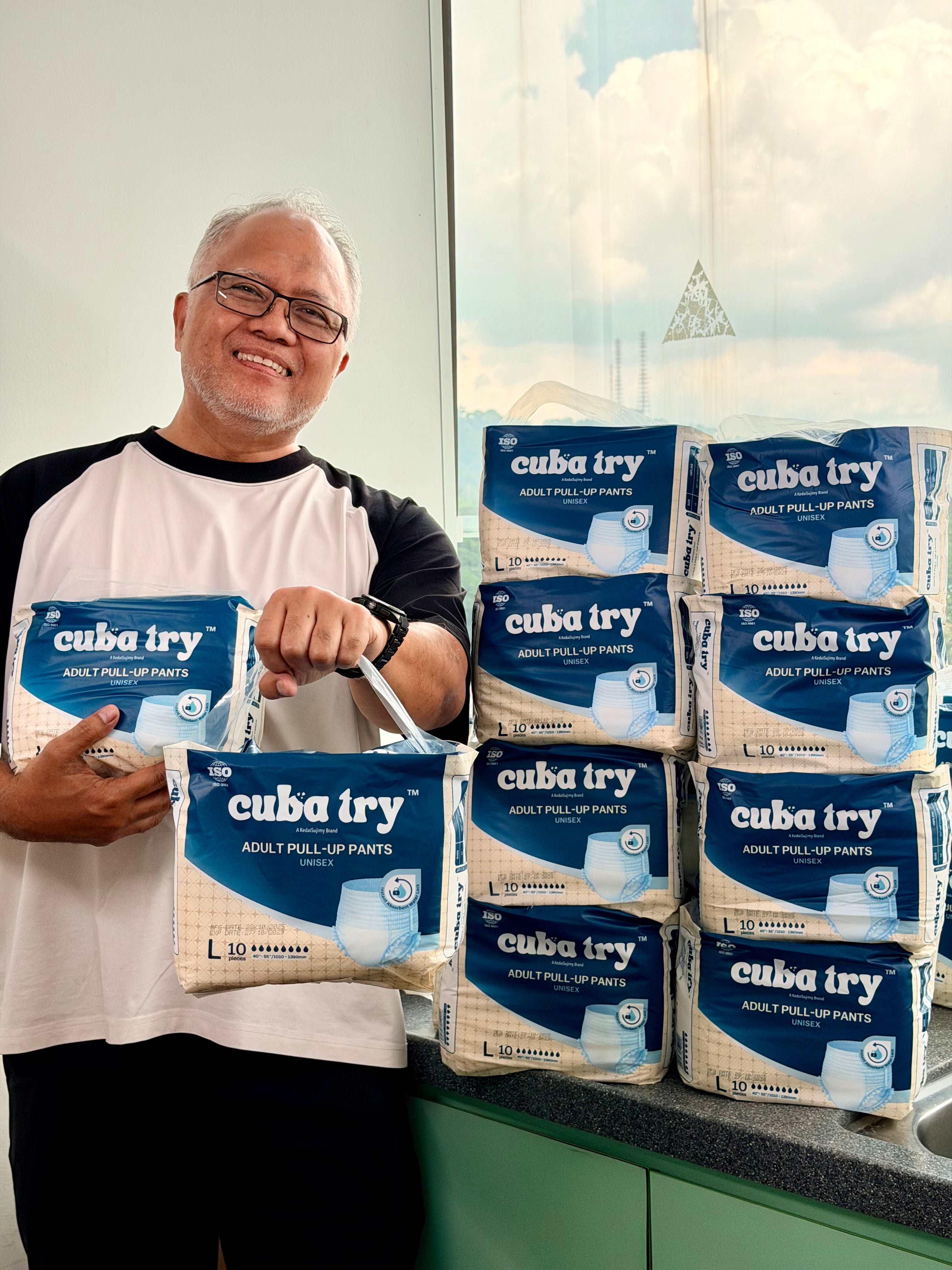 Cuba Try Adult Pull-Up Pants High Absorbent and Breathable