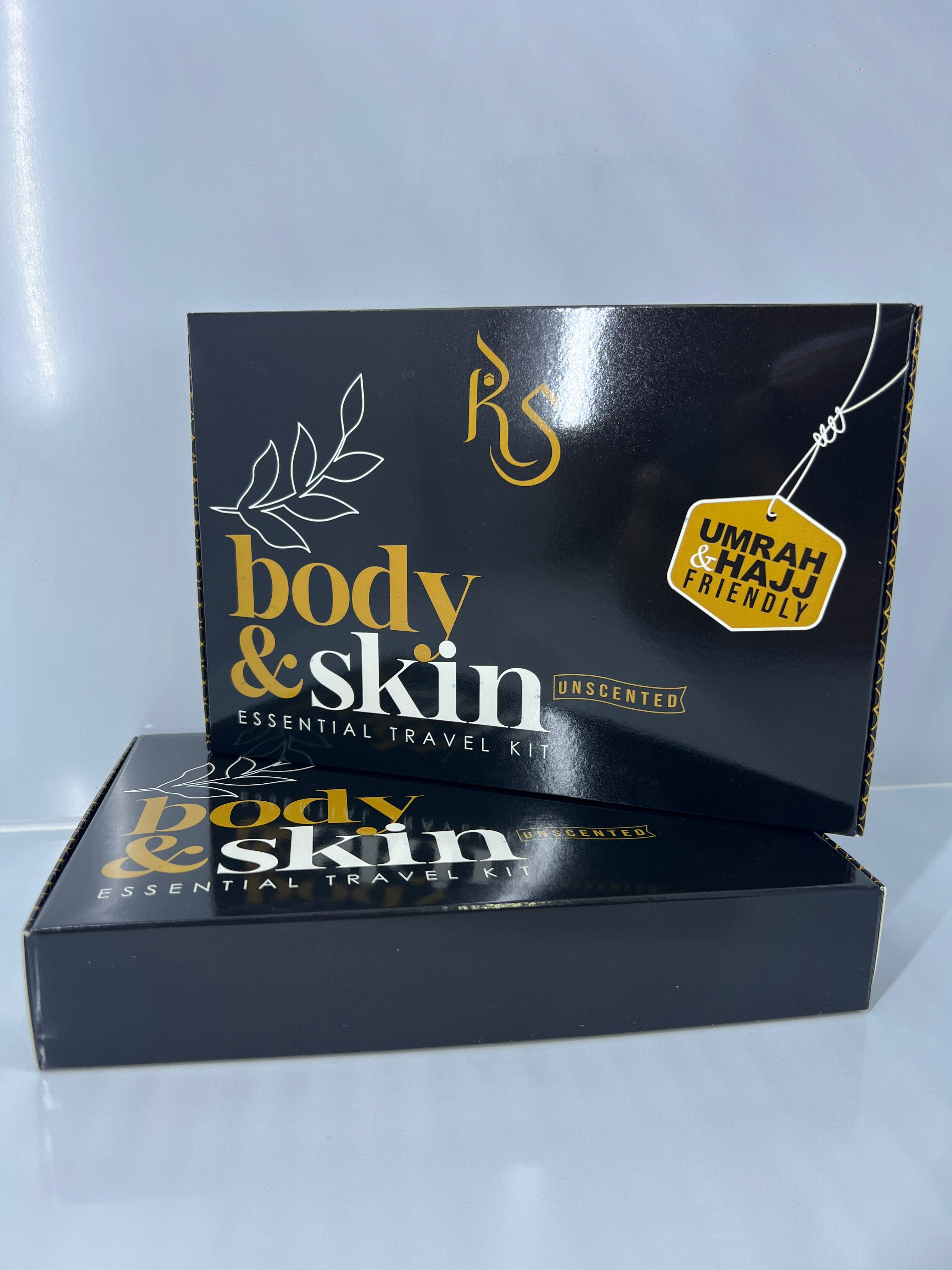 Unscented Body & Skin Essential Travel Kit for Umrah & Haji
