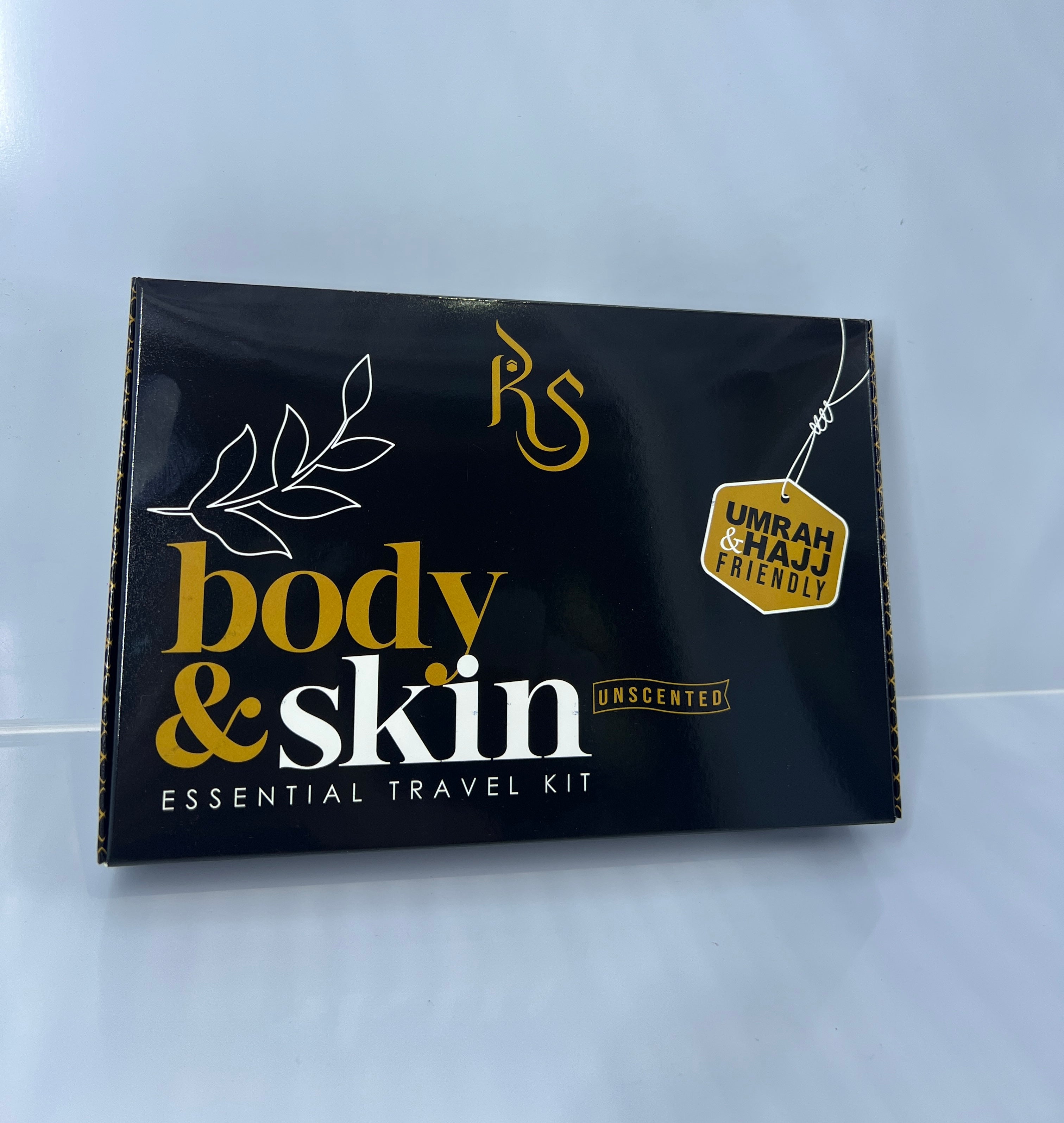 Unscented Body & Skin Essential Travel Kit for Umrah & Haji