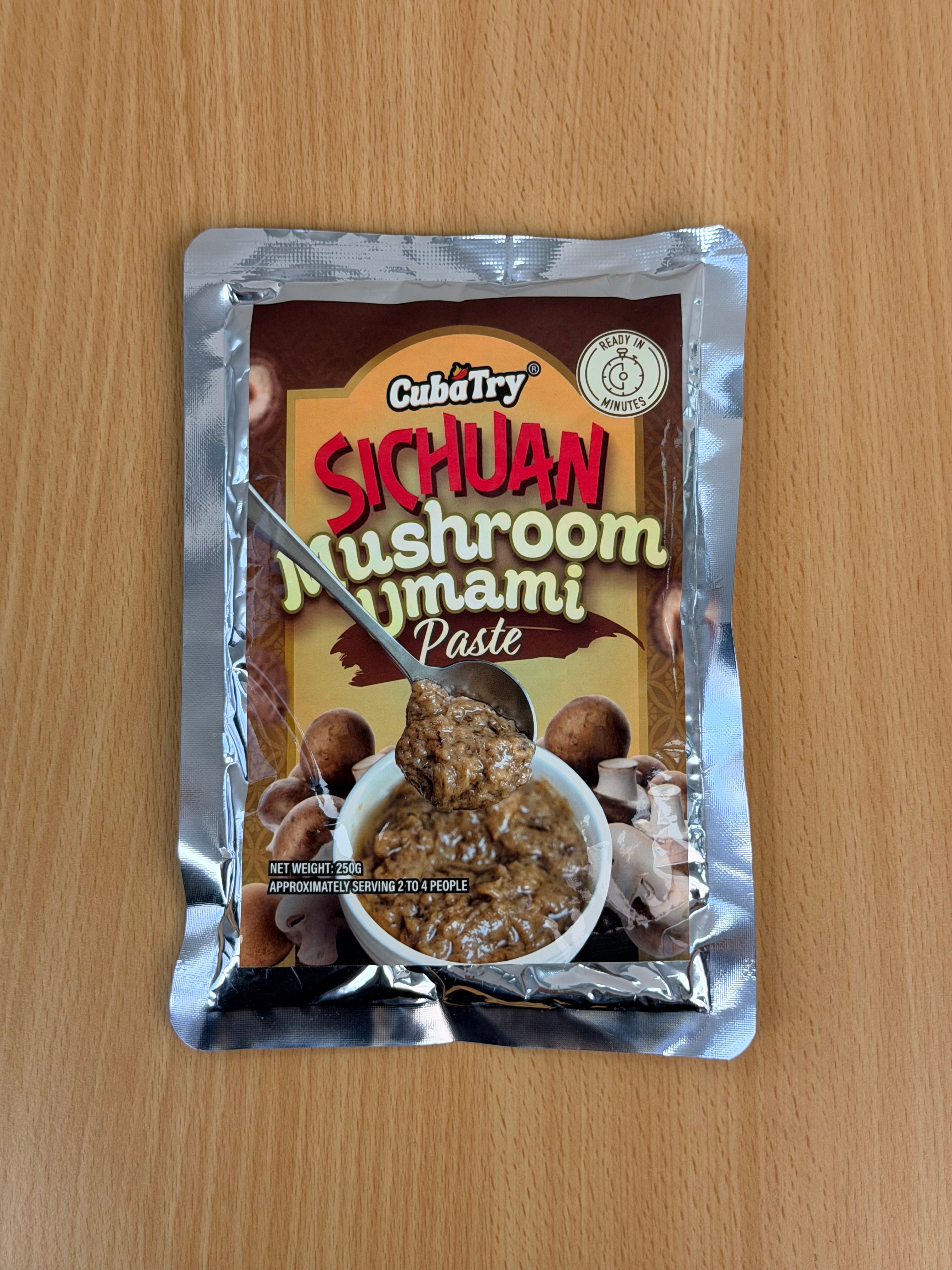 Cuba Try Sichuan Halal Cooking Collection | Mushroom Umami Paste • Spicy Noodle Sauce • Mala Hotpot Base