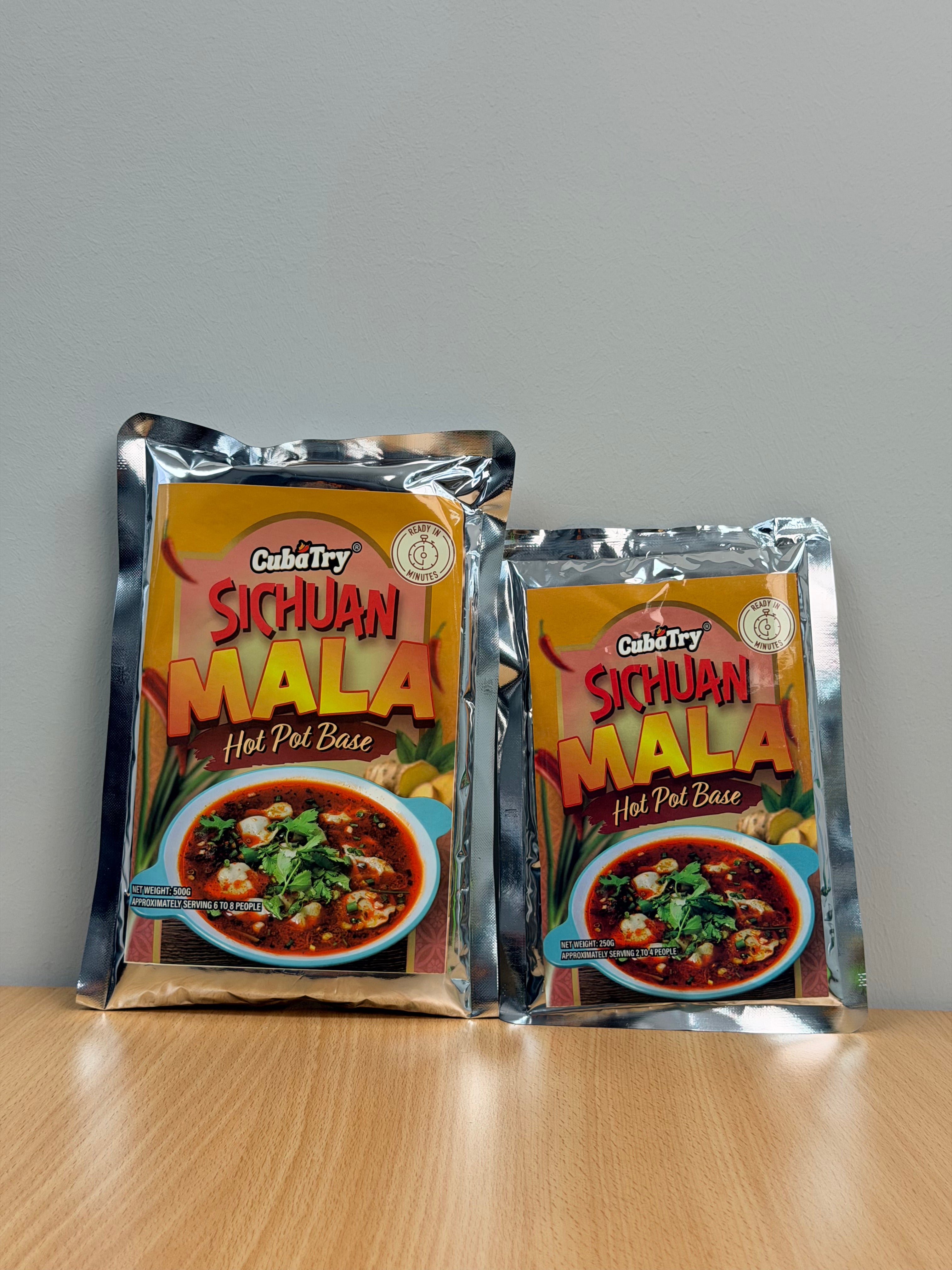 Cuba Try Sichuan Halal Cooking Collection | Mushroom Umami Paste • Spicy Noodle Sauce • Mala Hotpot Base