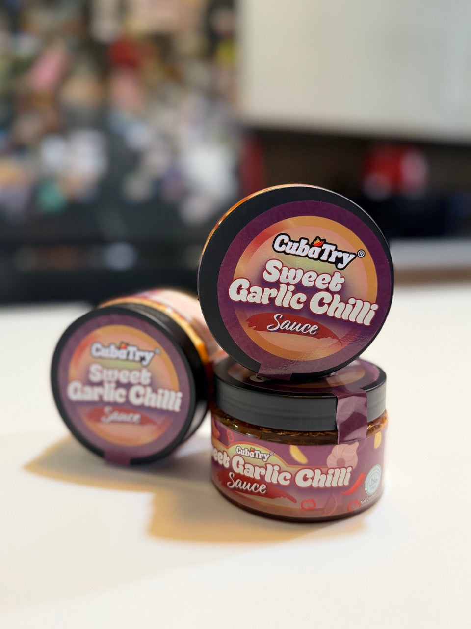 Cuba Try Halal Sweet Garlic Chilli Sauce (212g) | Crafted from Original Sichuan Recipes