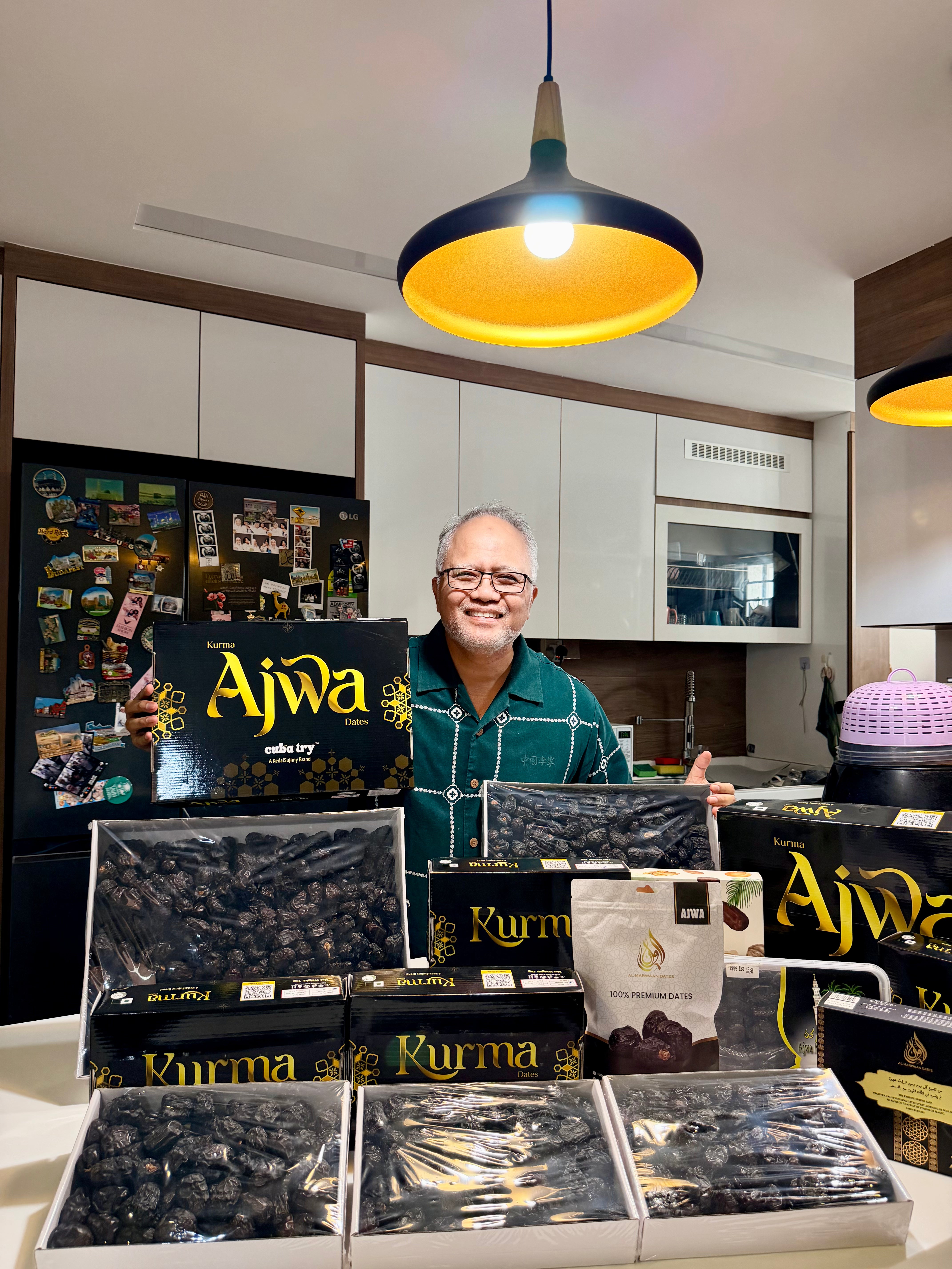 Cuba Try Kurma Ajwa - Ajwa Dates Dried Fruit Snack