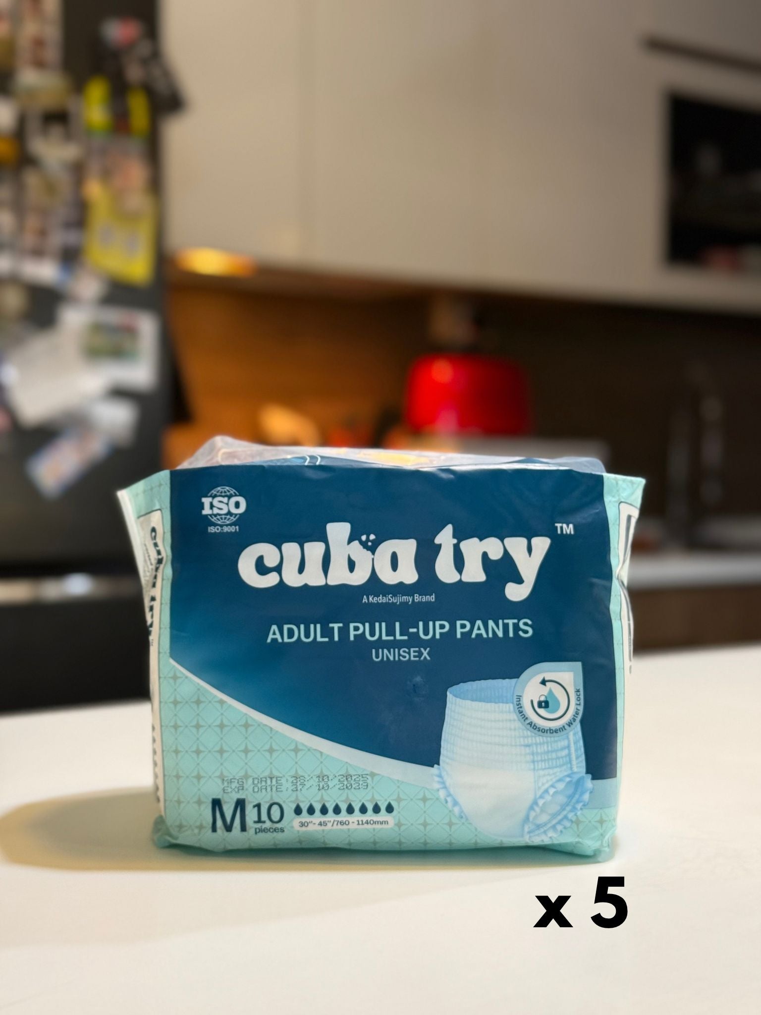 Cuba Try Adult Pull-Up Pants High Absorbent and Breathable
