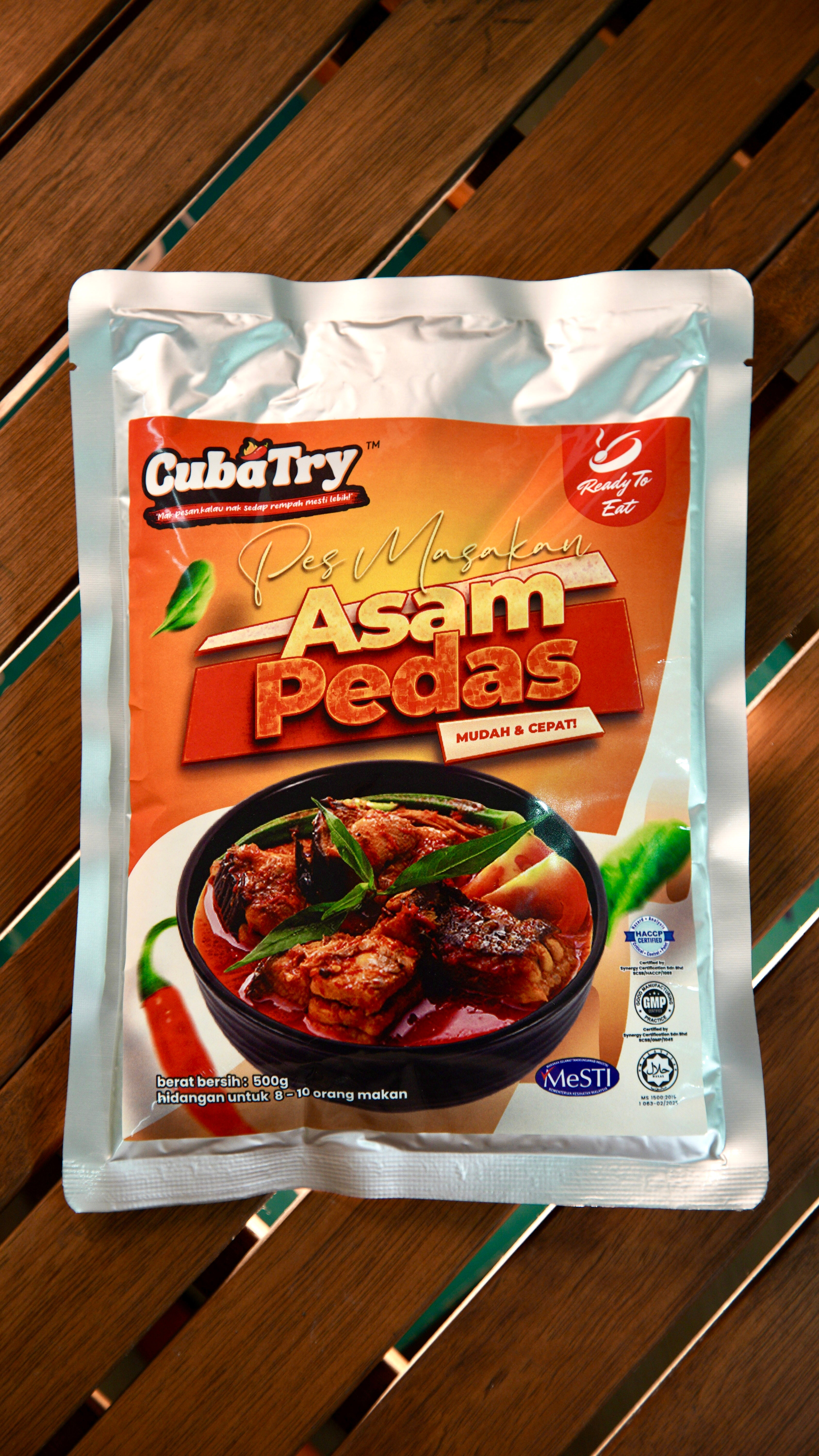 Cuba Try Premium 500g Cooking Paste – Ready-to-Cook Authentic Malay Pastes