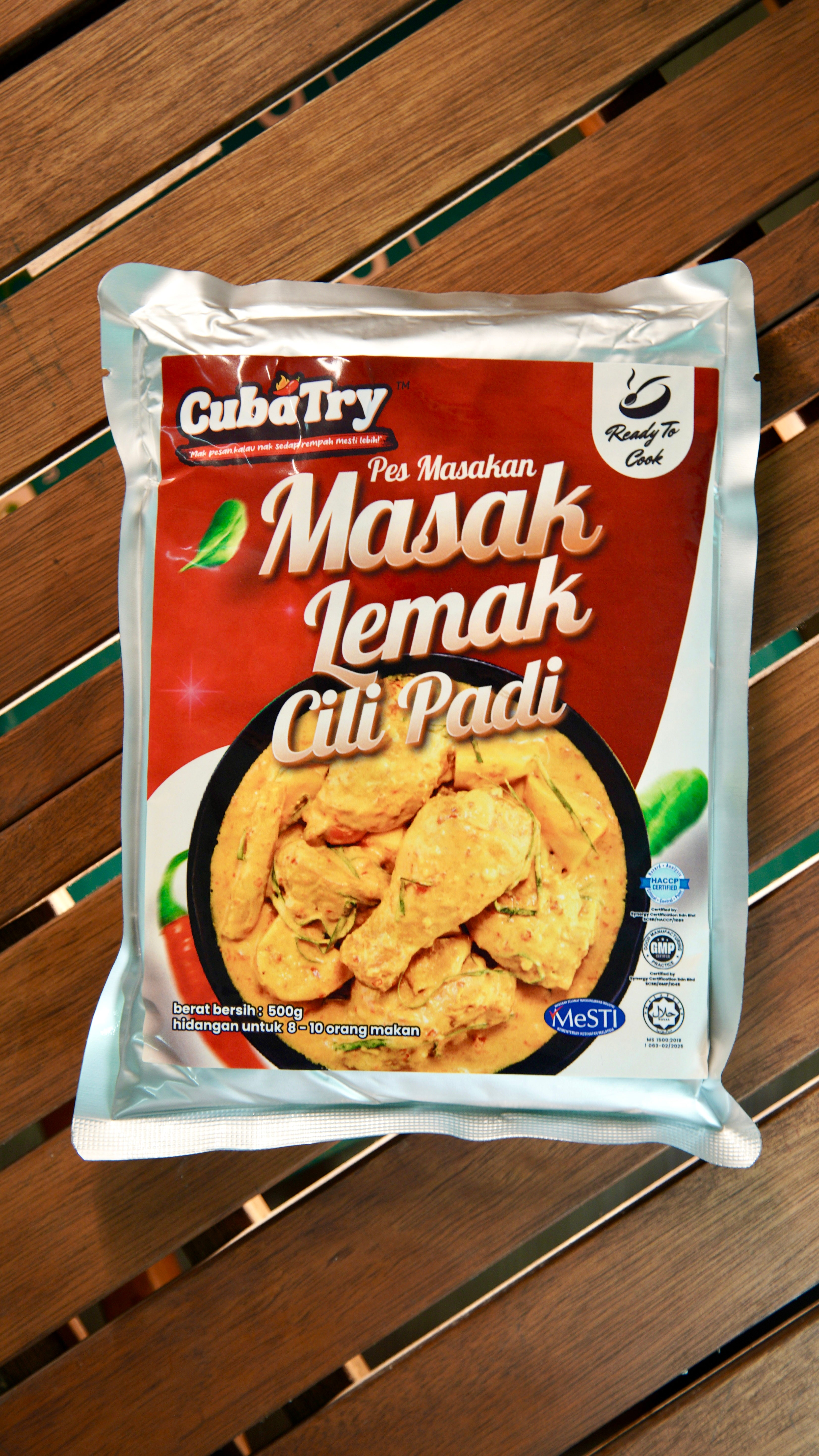 Cuba Try Premium 500g Cooking Paste – Ready-to-Cook Authentic Malay Pastes