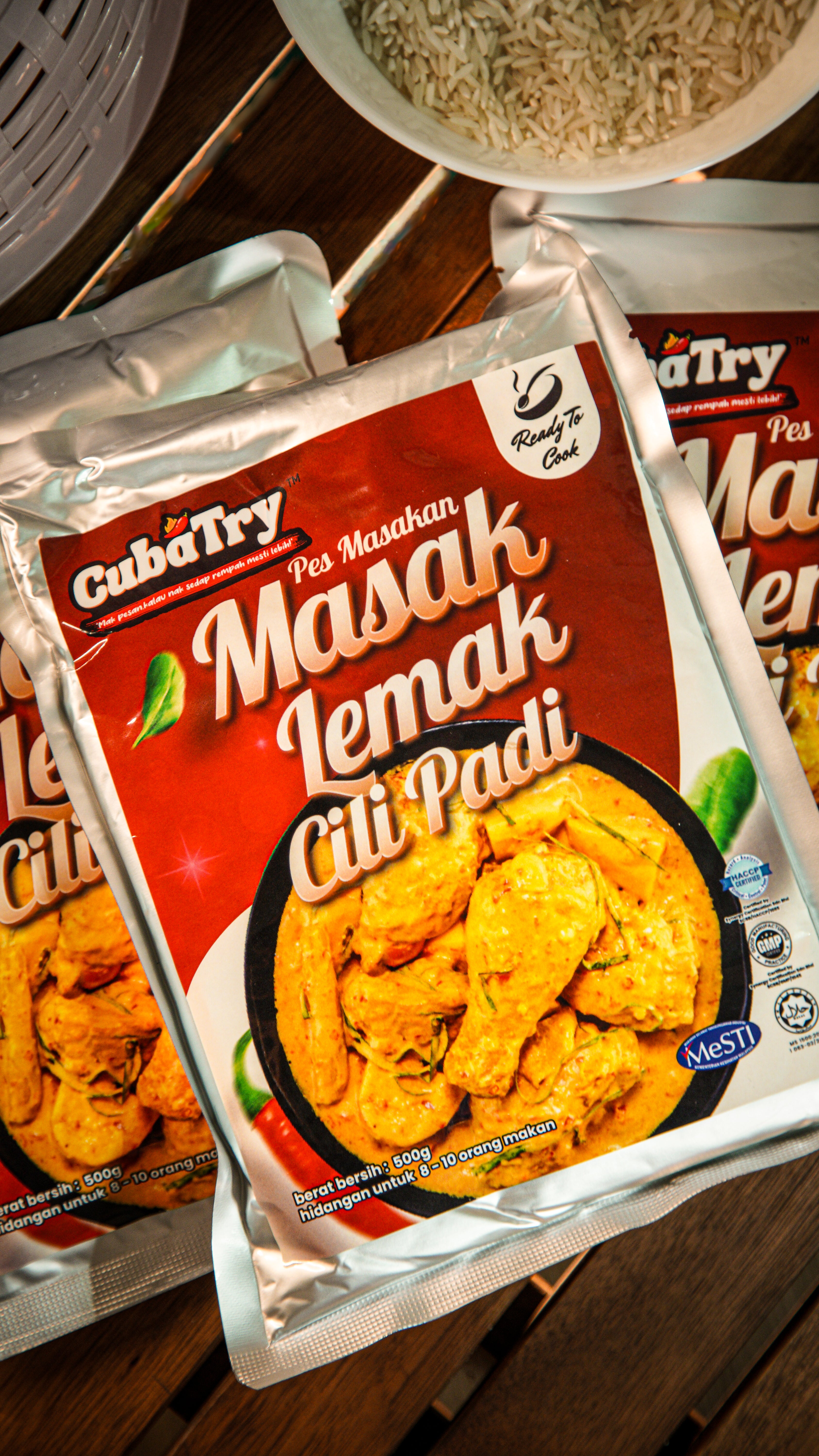 Cuba Try Premium 500g Cooking Paste – Ready-to-Cook Authentic Malay Pastes