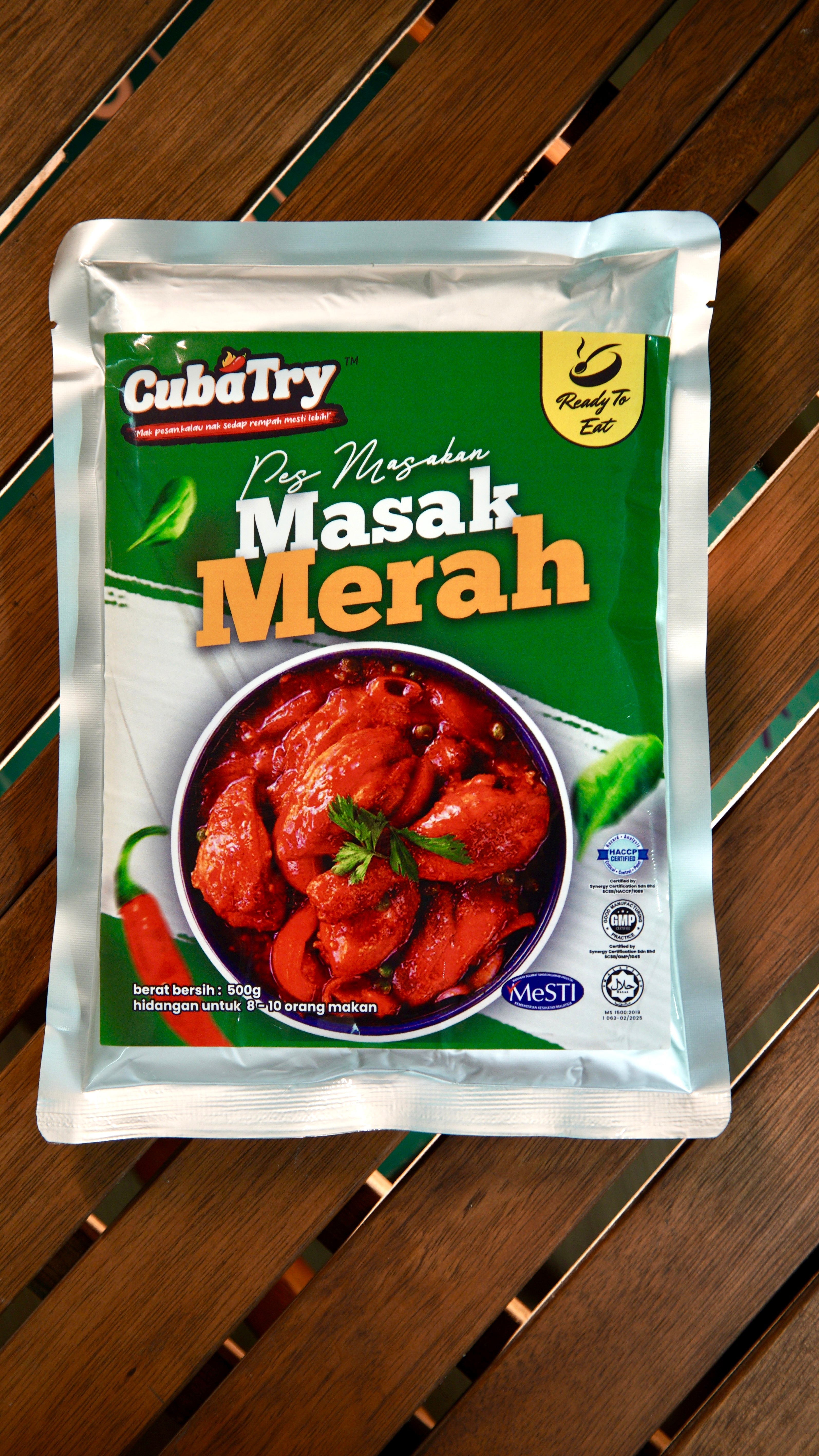 Cuba Try Premium 500g Cooking Paste – Ready-to-Cook Authentic Malay Pastes