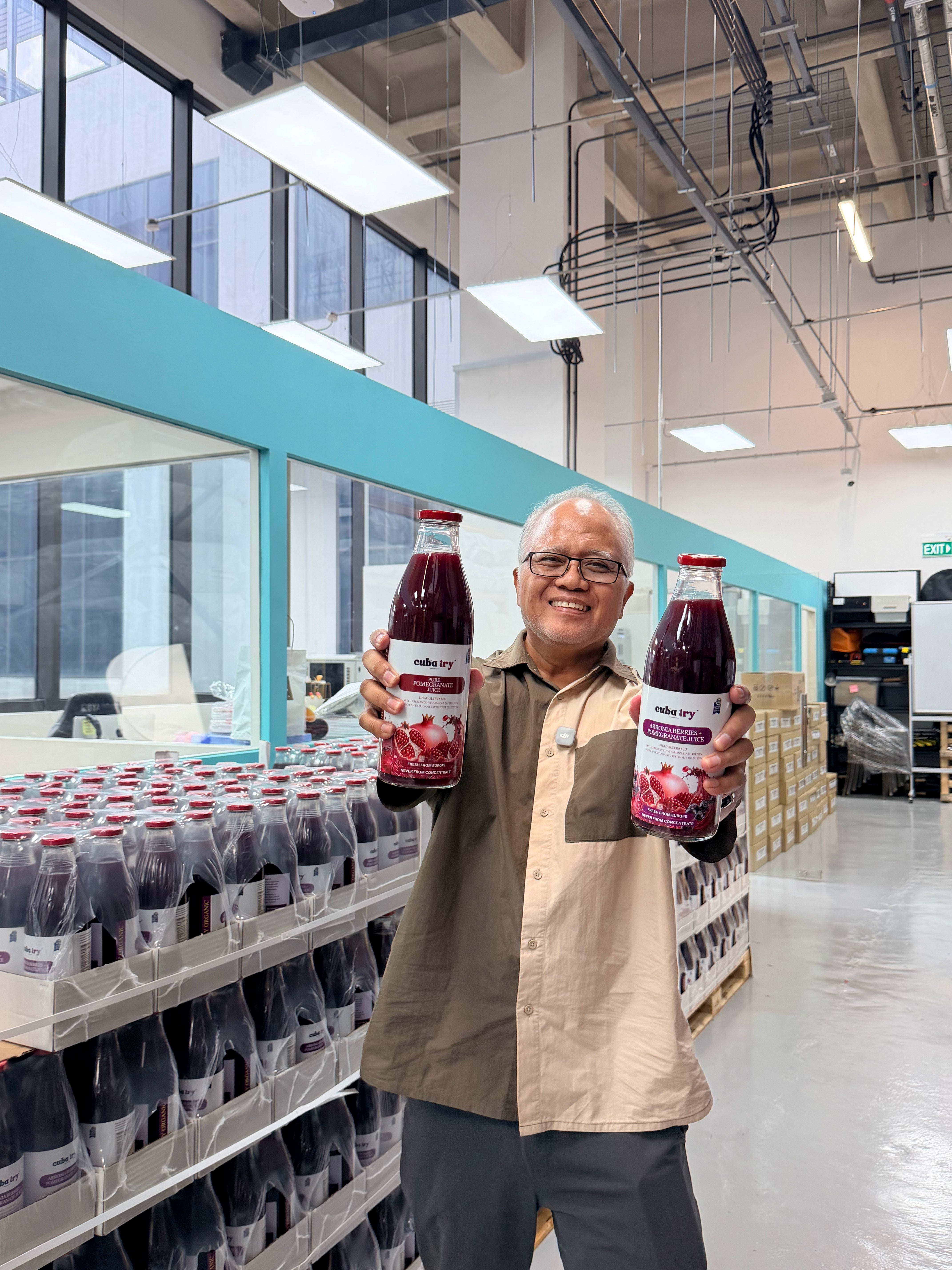 POMEGRANATE - Cuba Try Organic Pomegranate (1 litre)