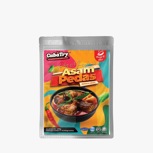 Cuba Try Premium Cooking Paste – Ready-to-Cook Authentic Malay Pastes
