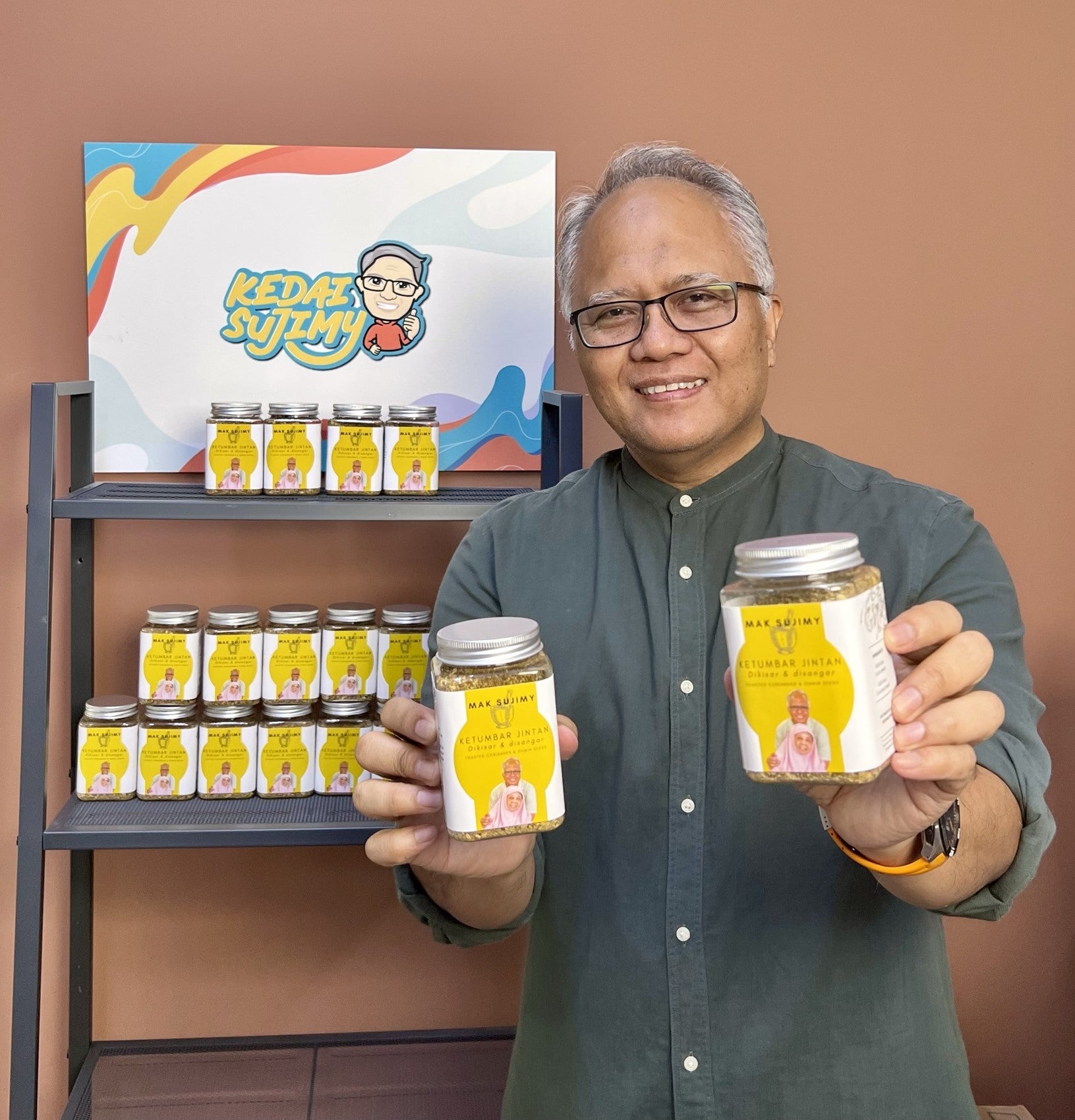 Ketumbar Jintan Dikisar & Disangar