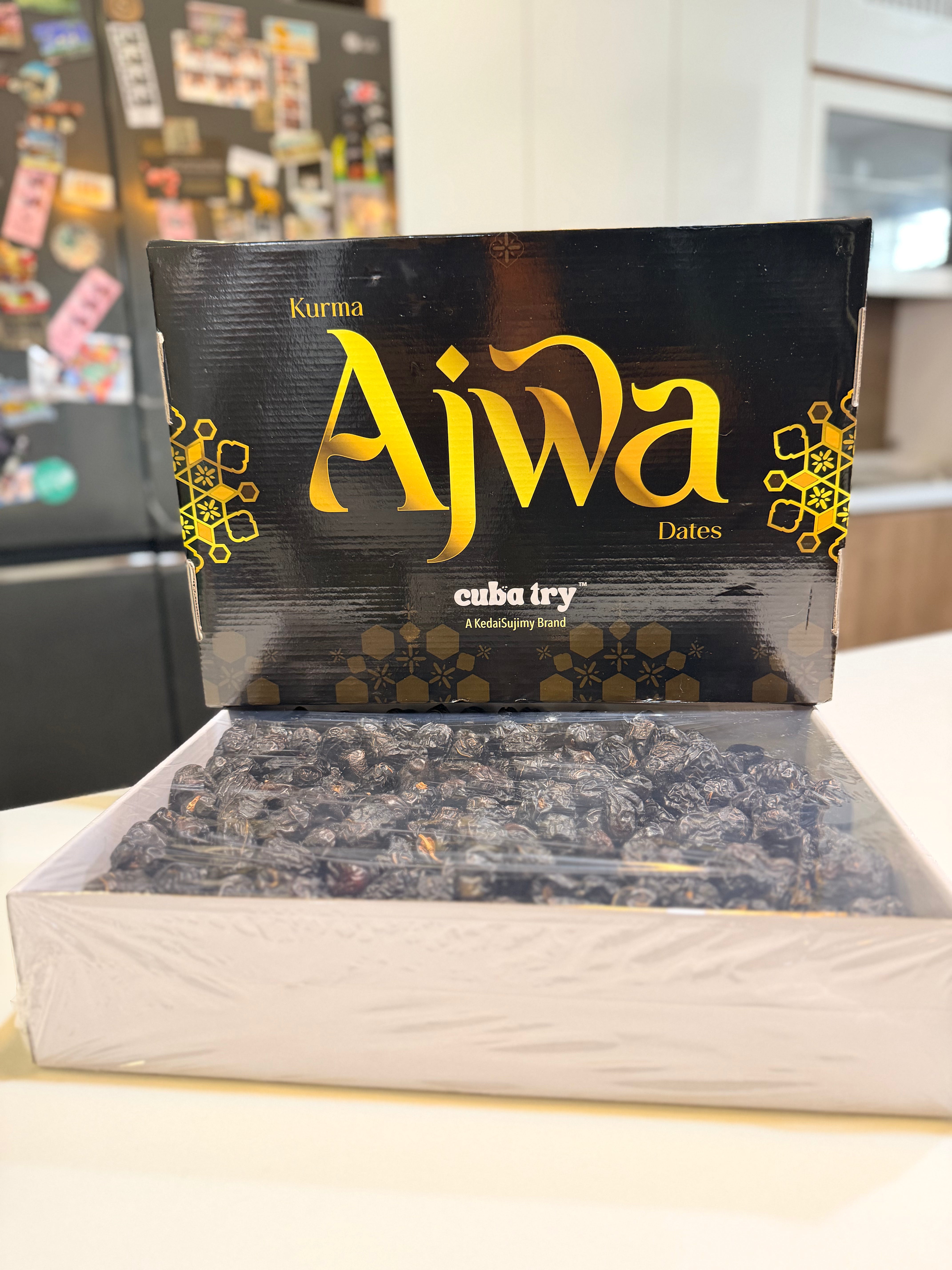 Cuba Try Kurma Ajwa - Ajwa Dates Dried Fruit Snack