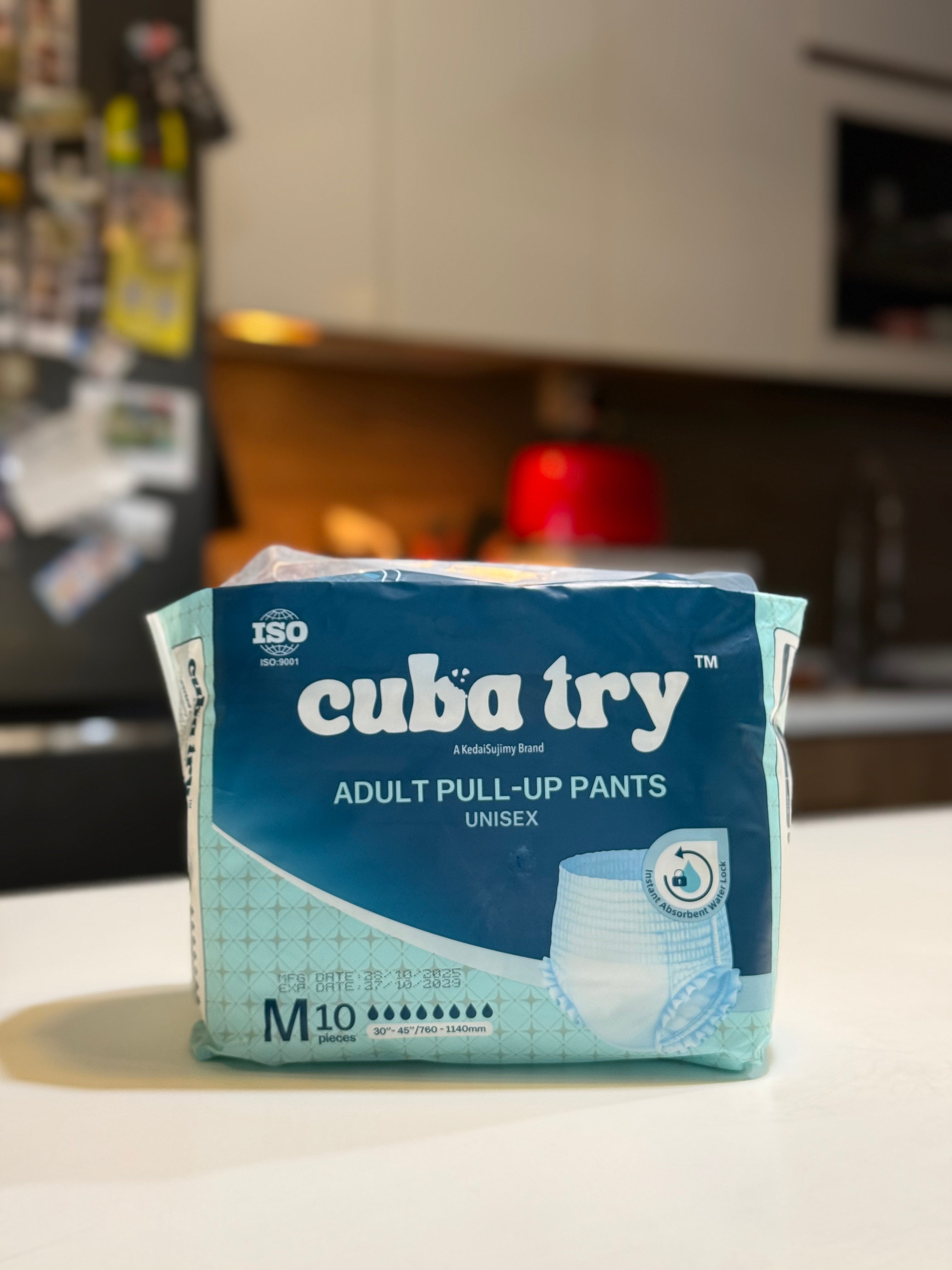 Cuba Try Adult Pull-Up Pants High Absorbent and Breathable