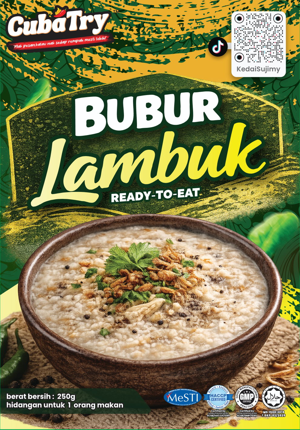 Cuba Try Premium Cooking Paste – Ready-to-Cook Authentic Malay Pastes