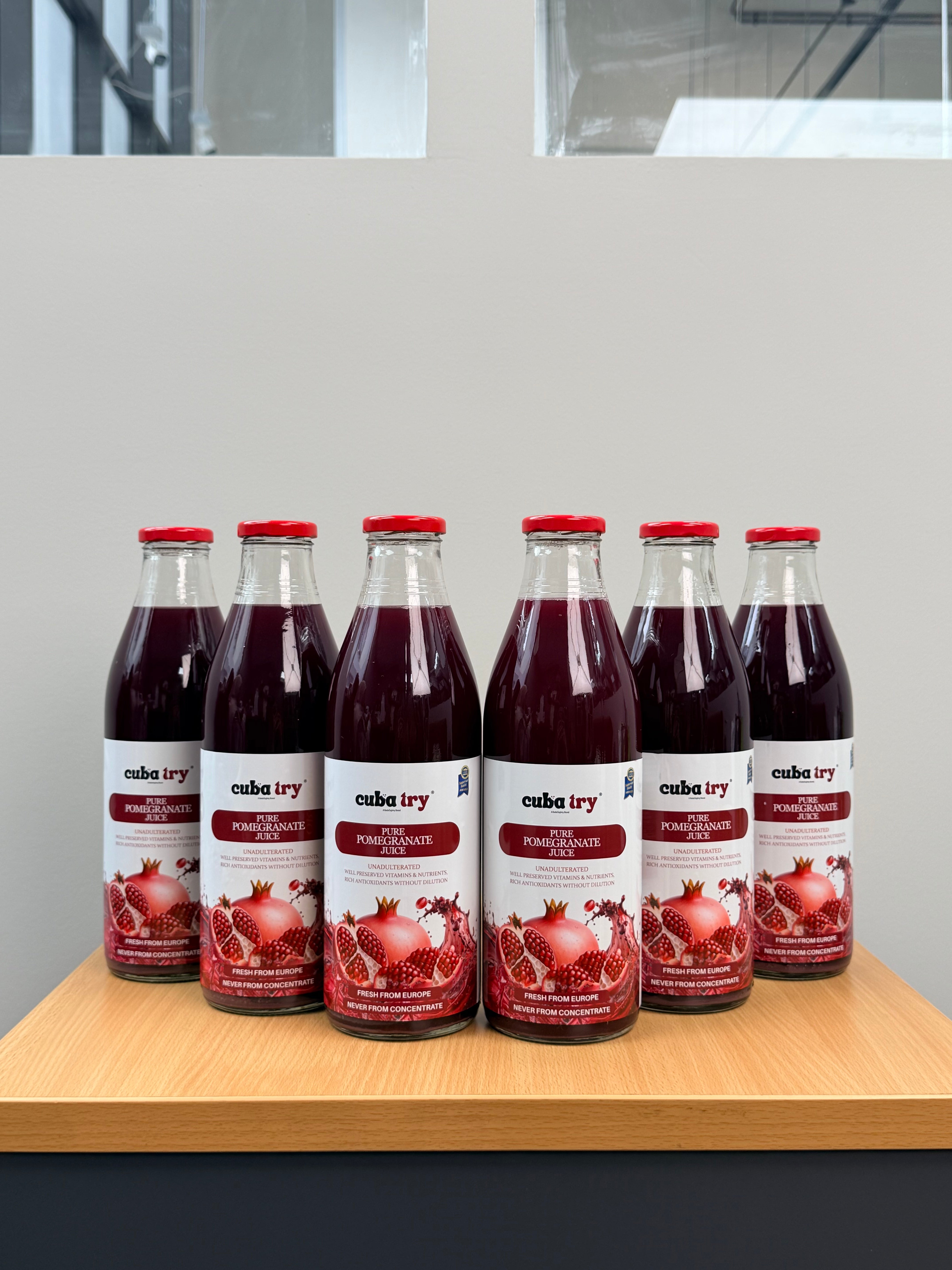 POMEGRANATE - Cuba Try Organic Pomegranate (1 litre)
