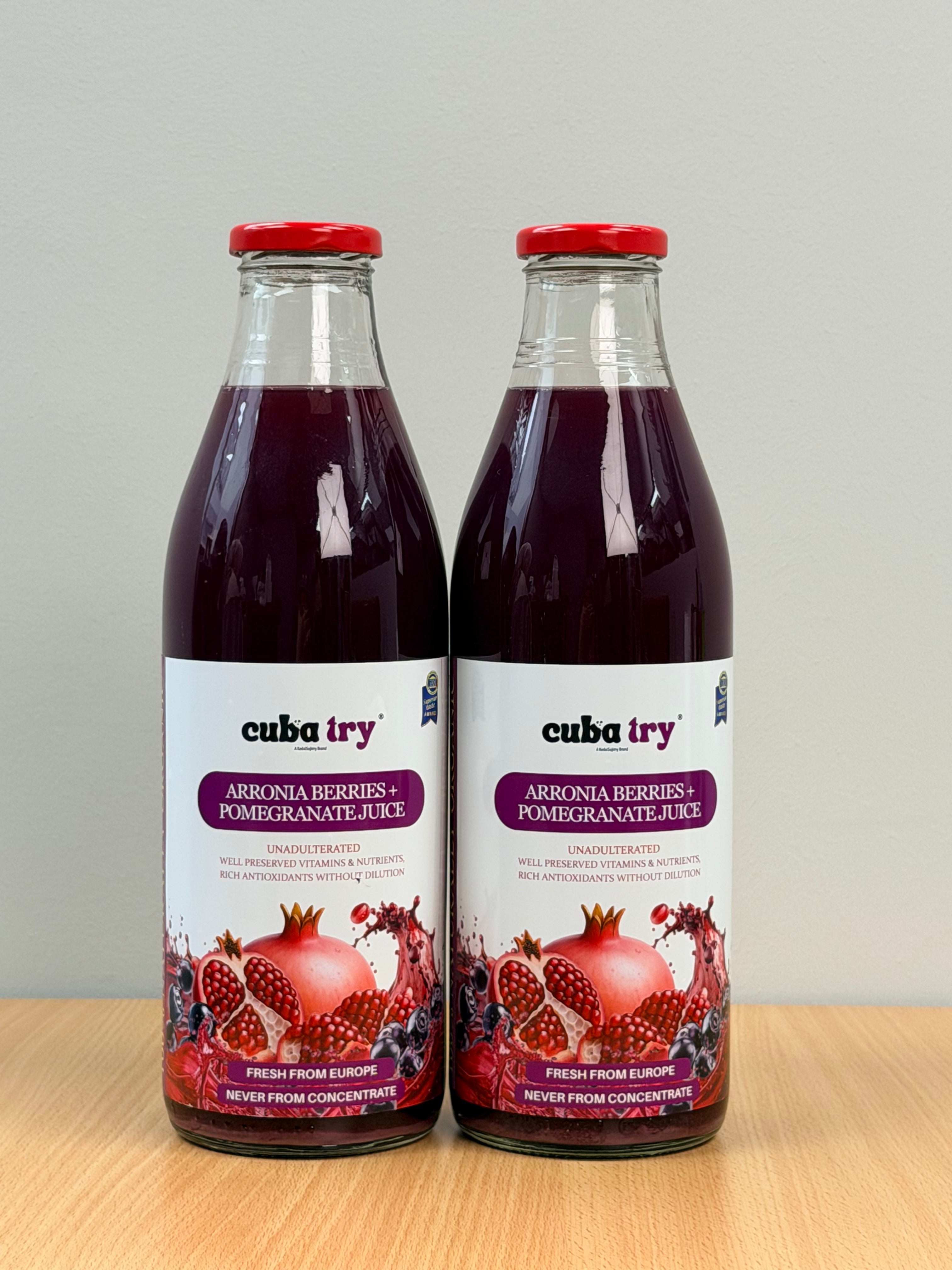 POMEGRANATE - Cuba Try Organic Pomegranate (1 litre)