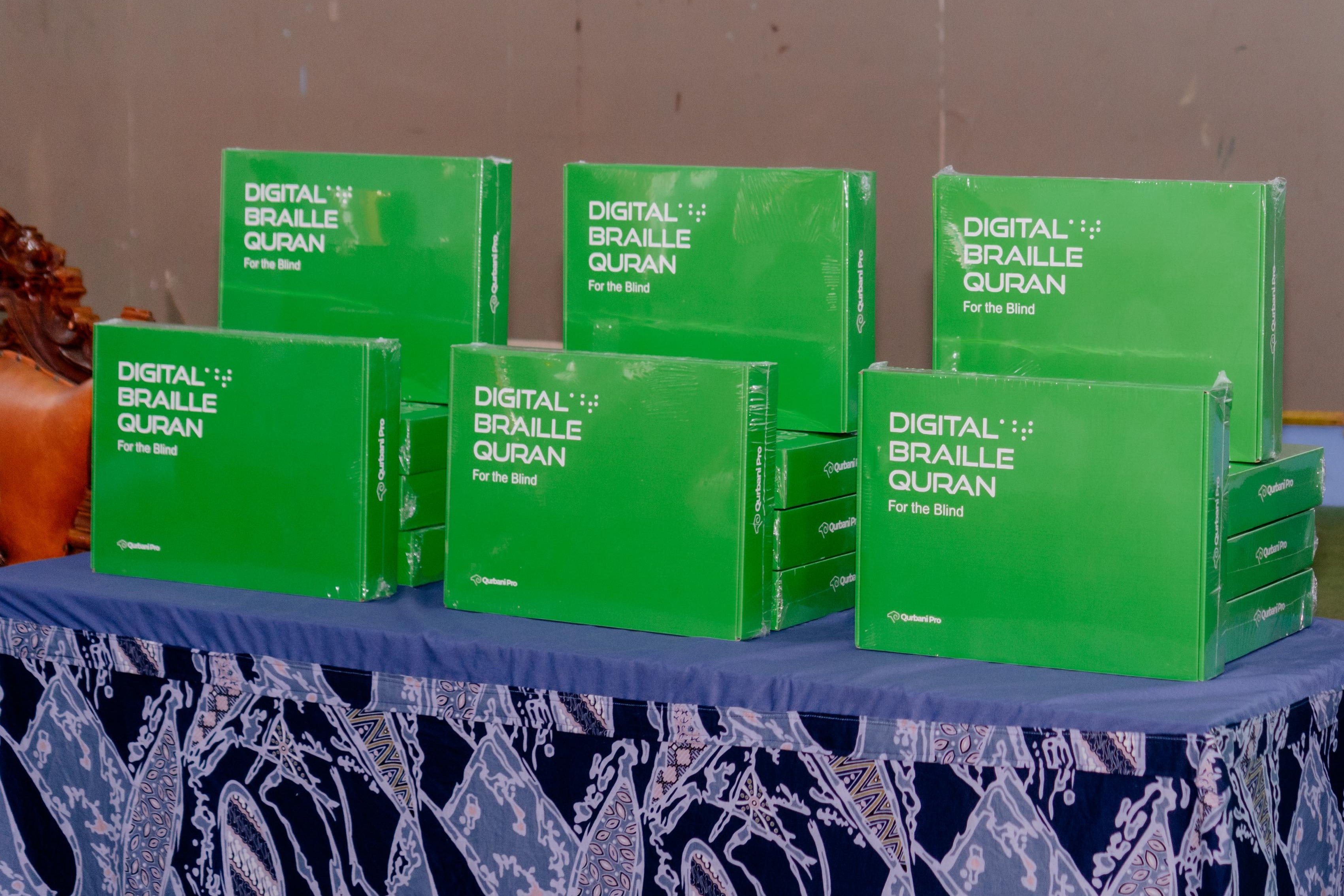 Sponsor a Digital Braille Al-Quran for the Visually Impaired in Indonesia