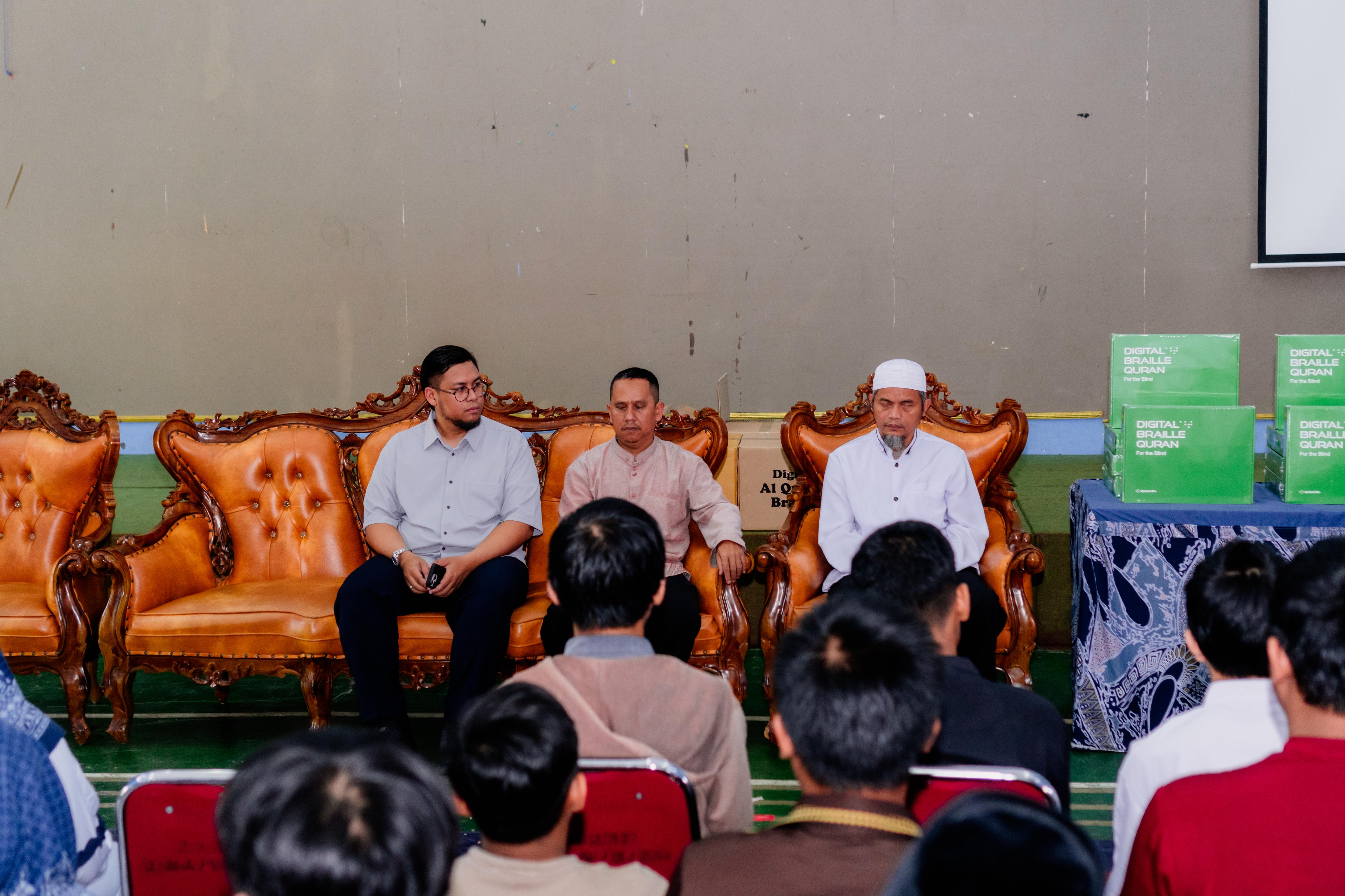 Sponsor a Digital Braille Al-Quran for the Visually Impaired in Indonesia