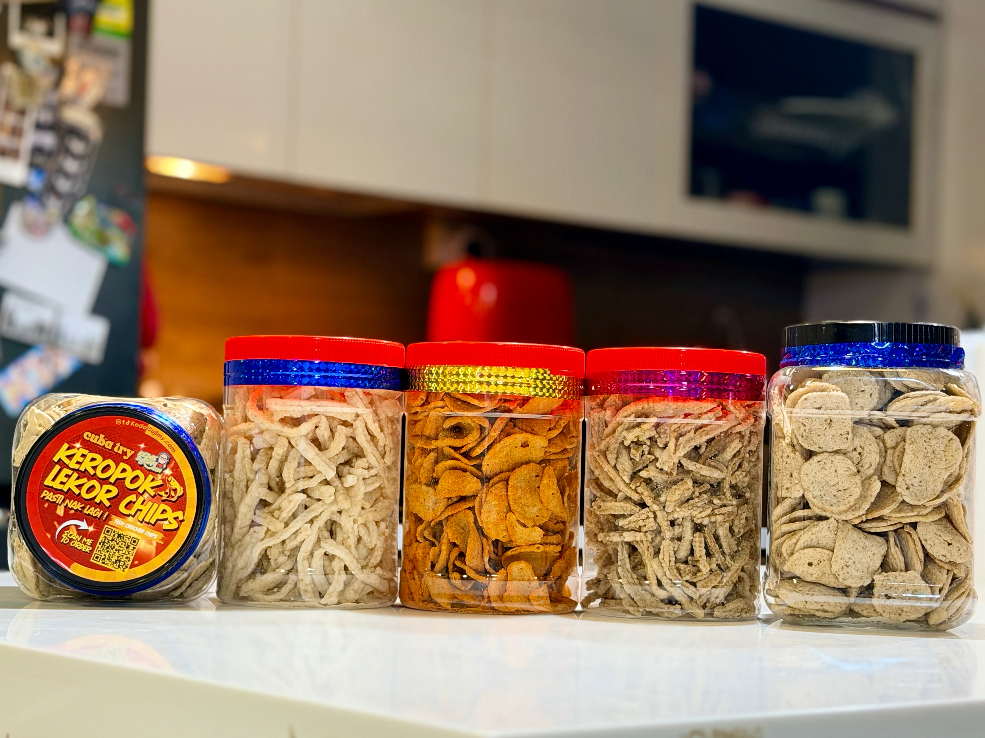 Keropok Lekor Chips: Fish Cracker Chip – Pasti Nak Lagi