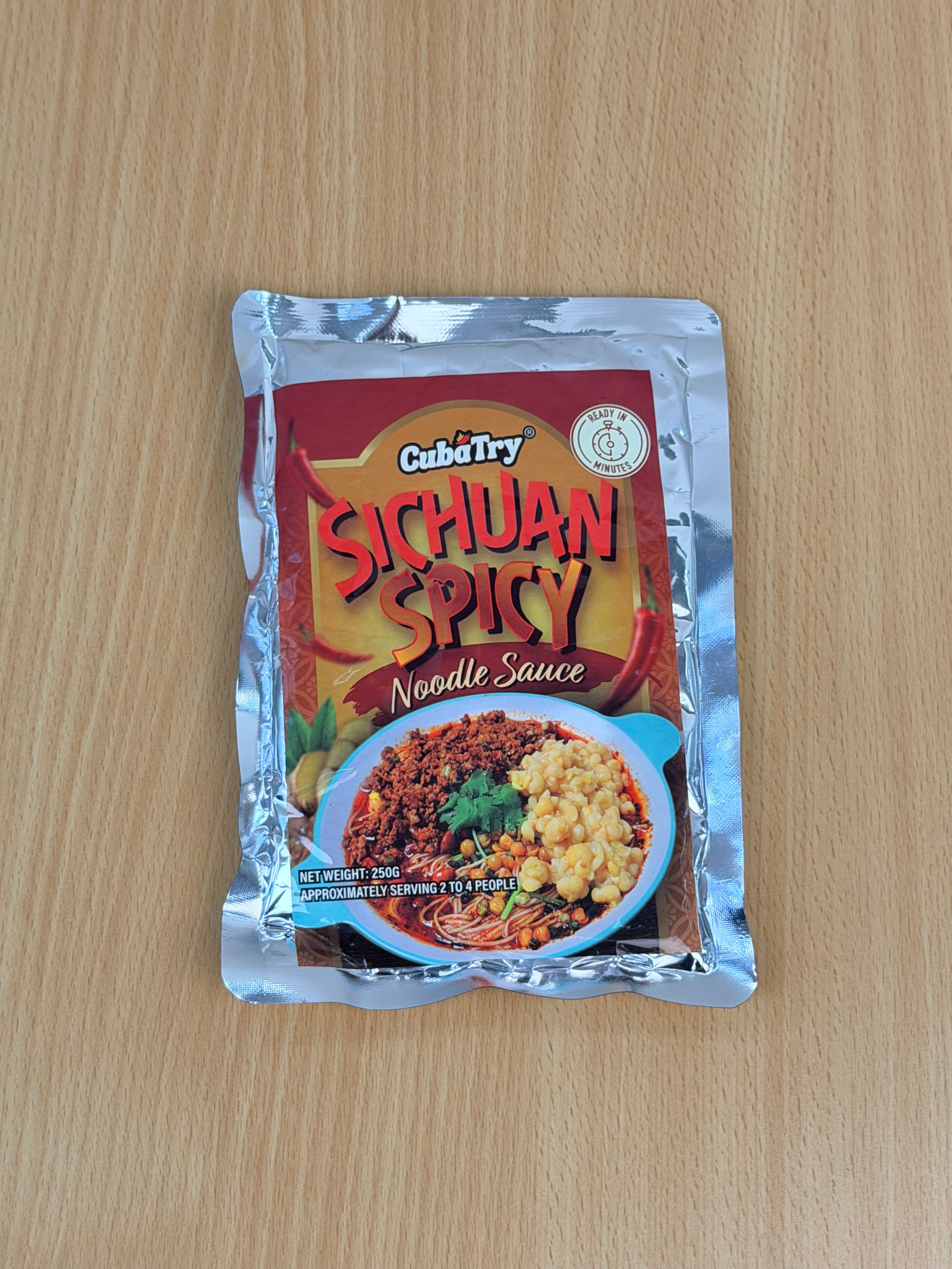Cuba Try Sichuan Halal Cooking Collection | Mushroom Umami Paste • Spicy Noodle Sauce • Mala Hotpot Base