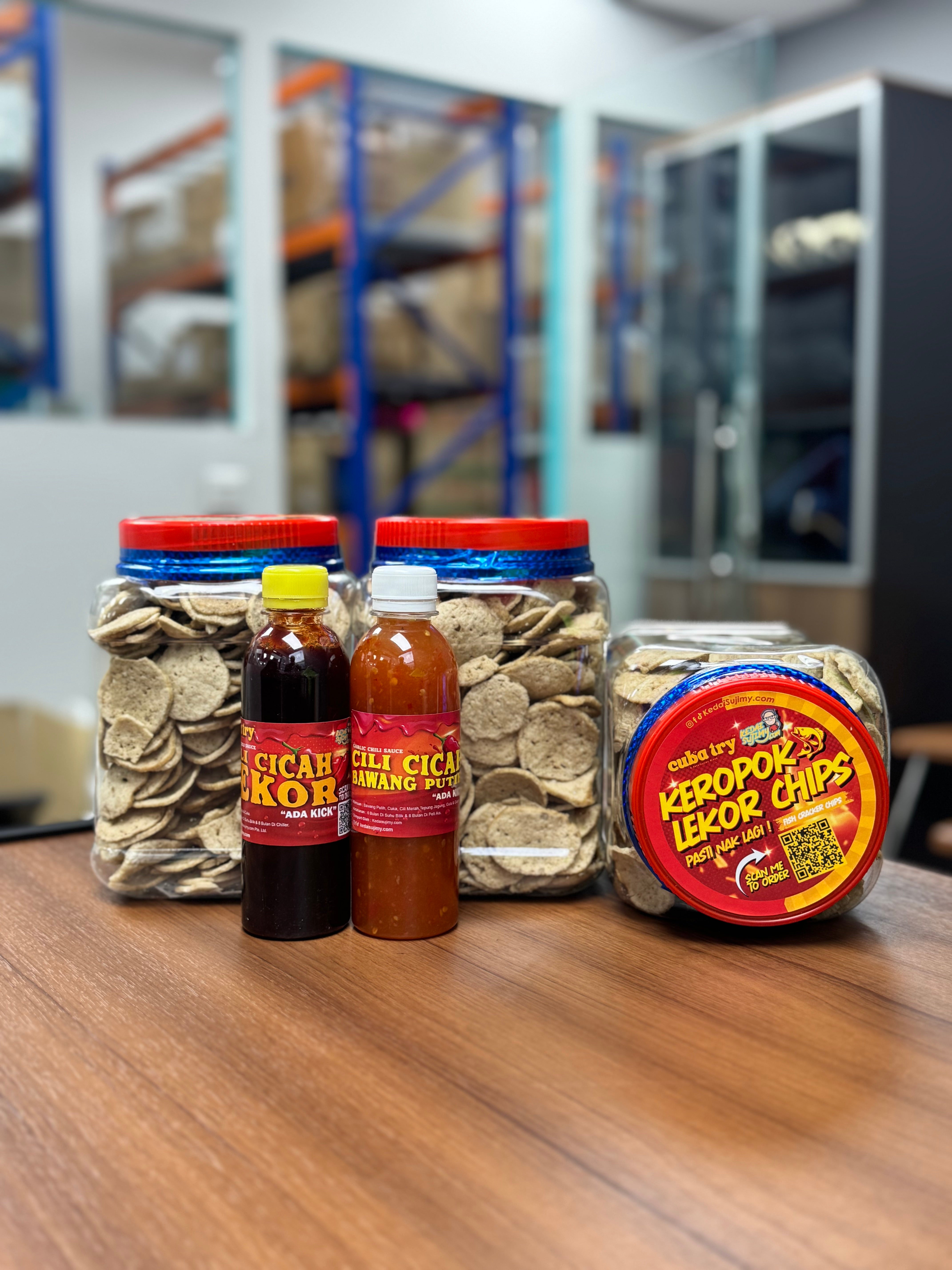 Keropok Lekor Chips: Fish Cracker Chip – Pasti Nak Lagi