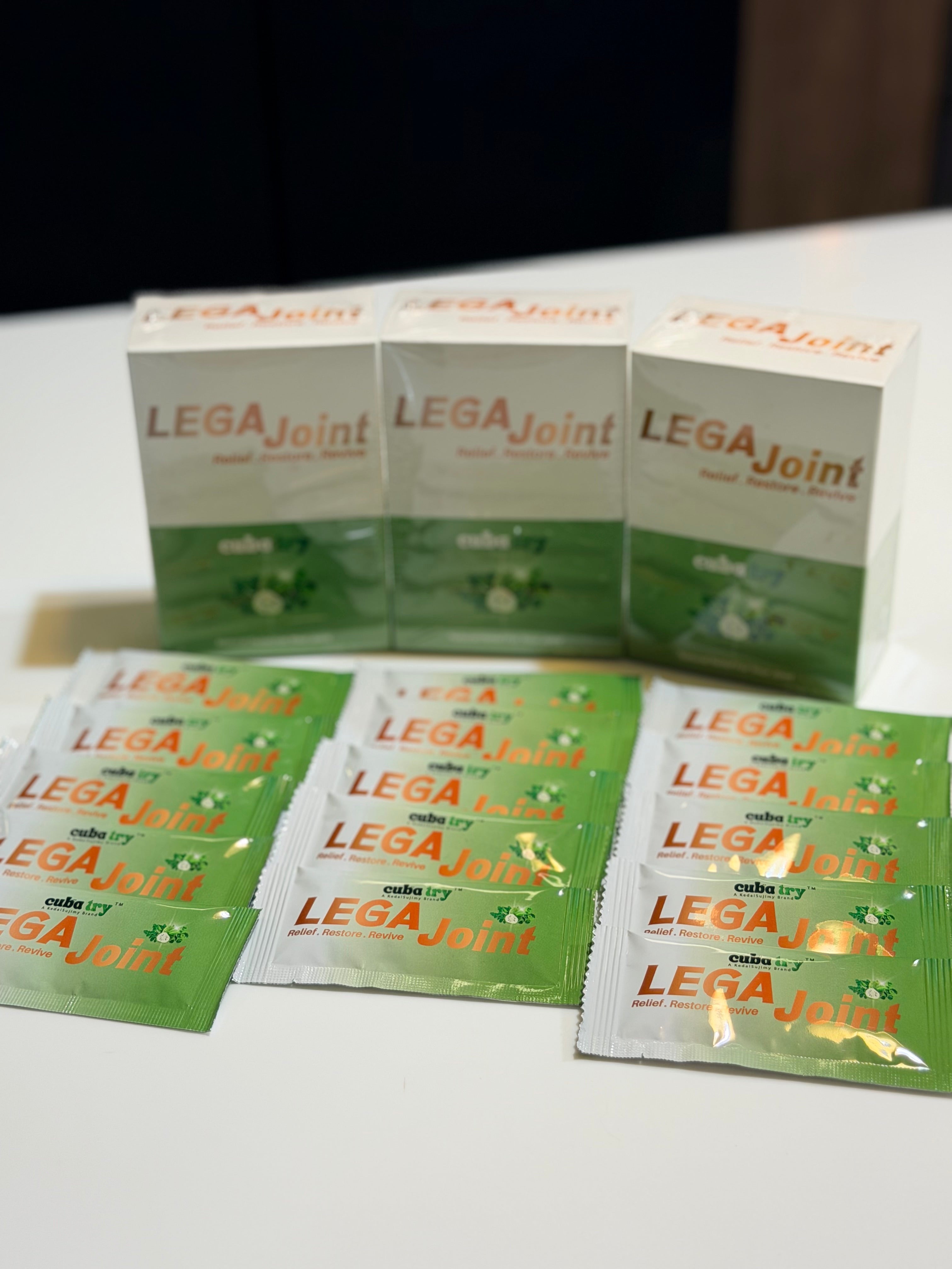 LEGAJoint Herbal Support Sachets - Plant-Based Formula for Joint Comfort & Mobility