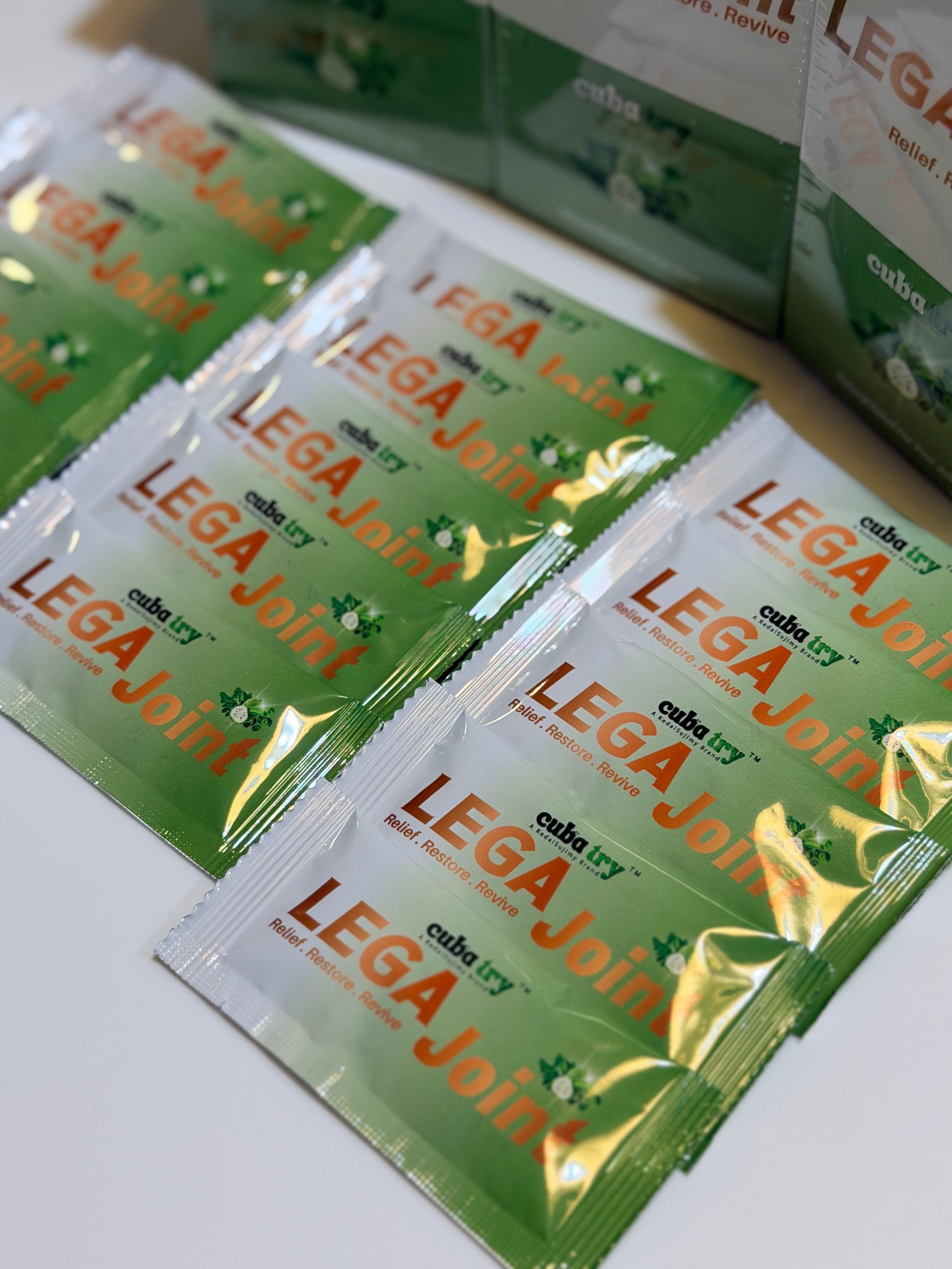 LEGAJoint Herbal Support Sachets - Plant-Based Formula for Joint Comfort & Mobility