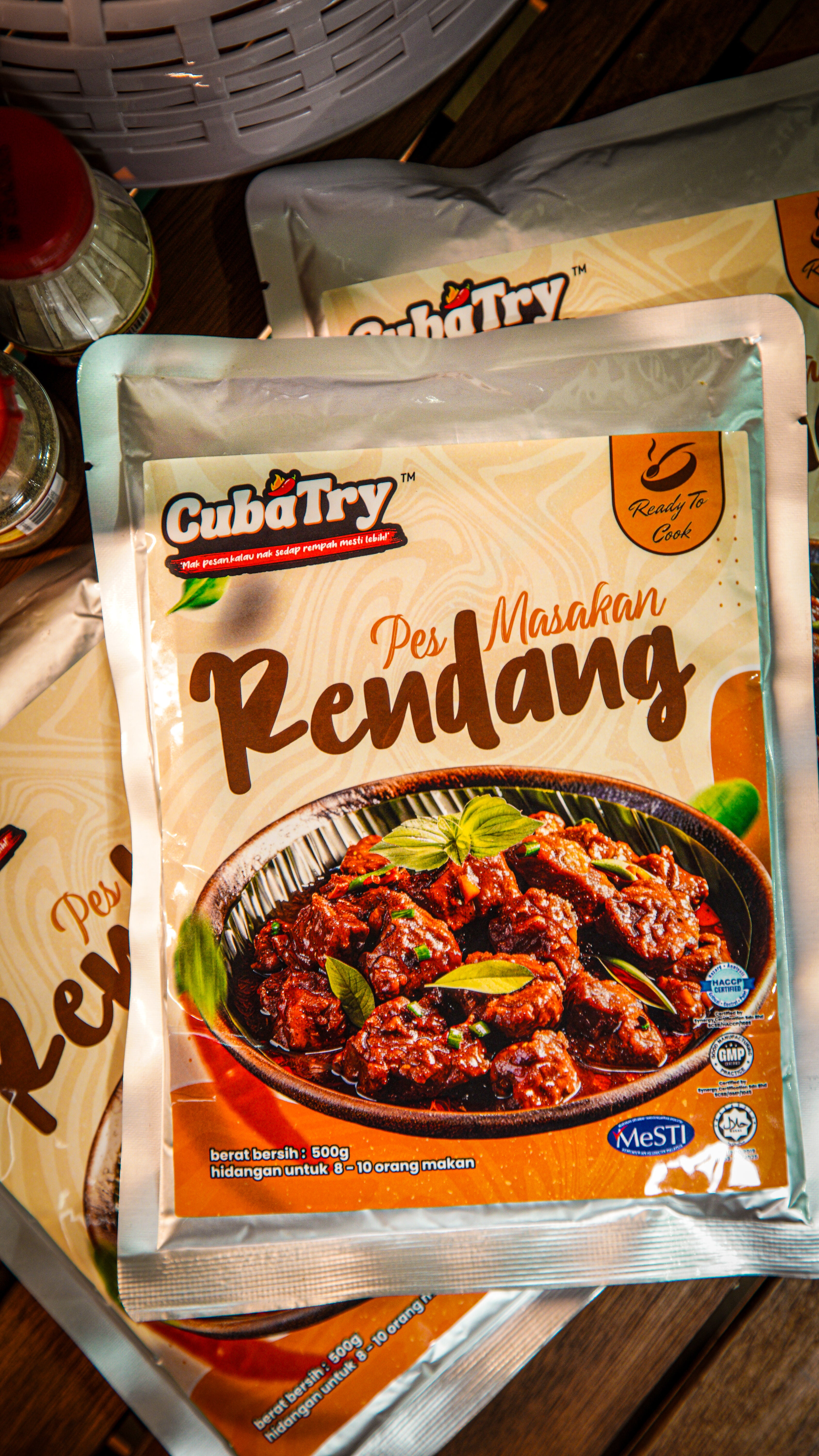 Cuba Try Premium 500g Cooking Paste – Ready-to-Cook Authentic Malay Pastes