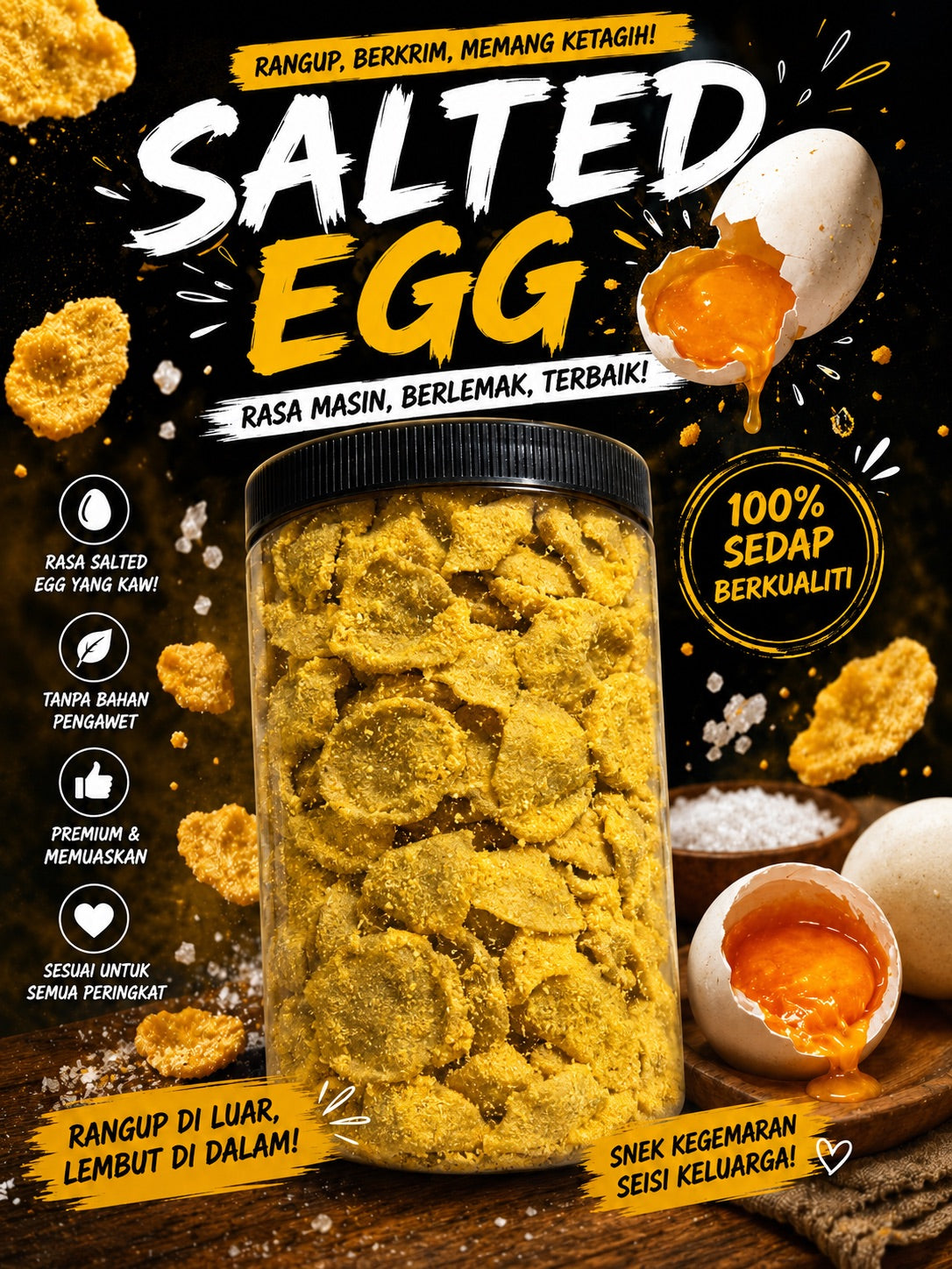 Keropok Lekor Chips: Fish Cracker Chip – Pasti Nak Lagi
