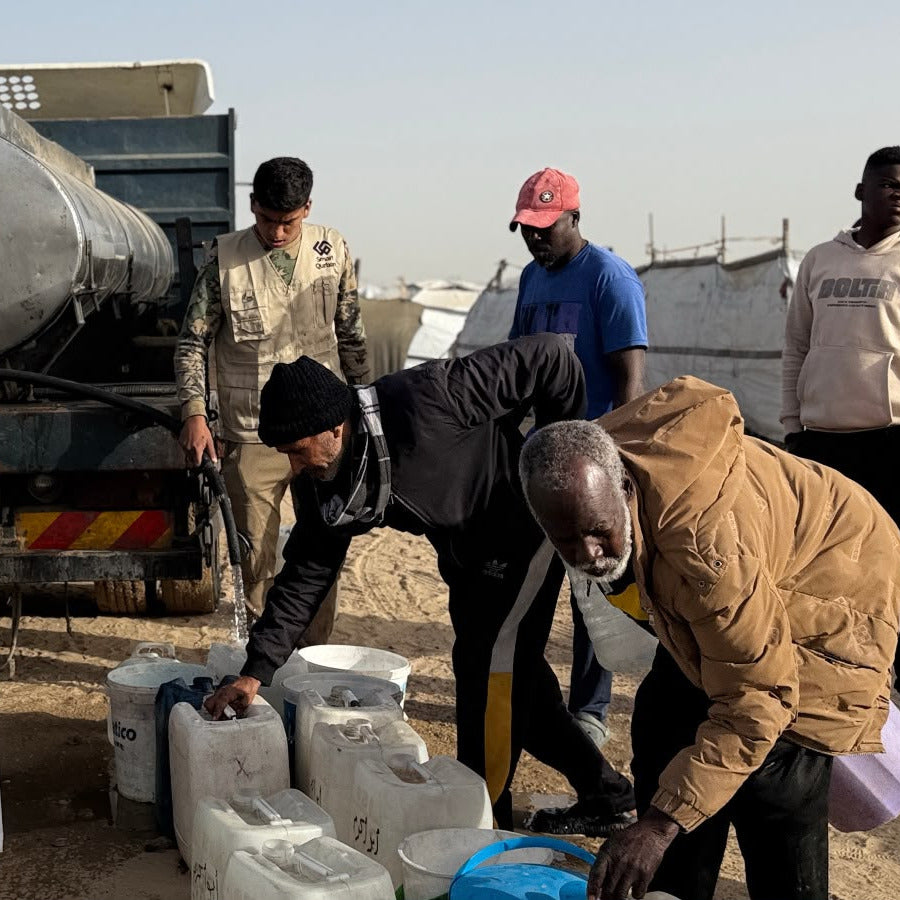Sponsor a 1000-Litre Water Tank for Palestine or Yemen