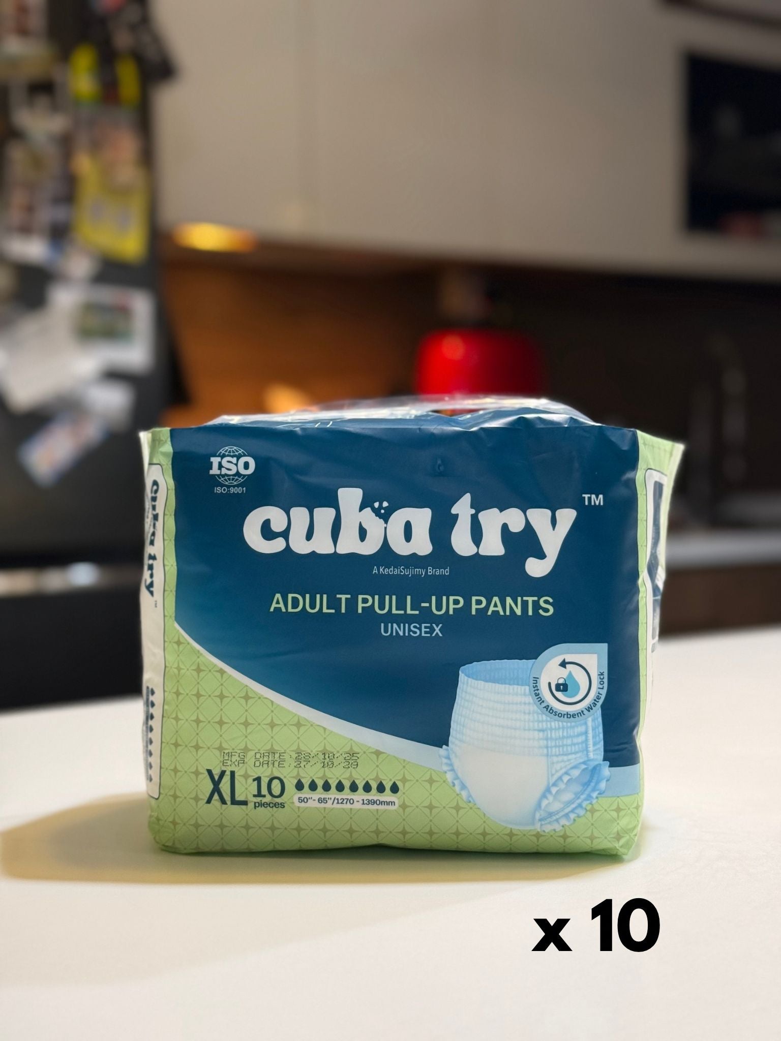 Cuba Try Adult Pull-Up Pants High Absorbent and Breathable