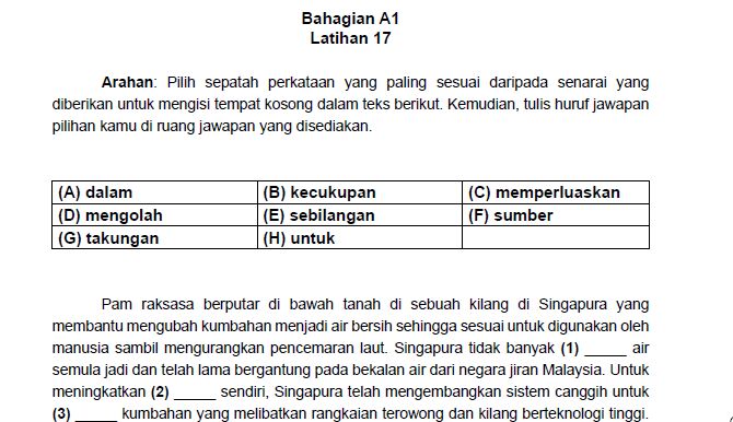 Latihan Intensif Bahasa Melayu Berserta Panduan Lisan Menengah 3