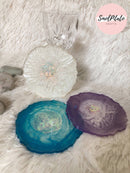 CUSTOMISE YOUR COLORS - Custom-made Circular Agate Coaster