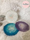 CUSTOMISE YOUR COLORS - Custom-made Circular Agate Coaster
