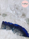 Blue Blood - Handmade Quad Agate Coasters (Set of 4)