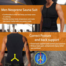 Waist Trainer for Men: Sauna Vest Body Sculpt