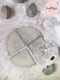 Snowflake - Handmade Quad Agate Coasters (Set of 4)