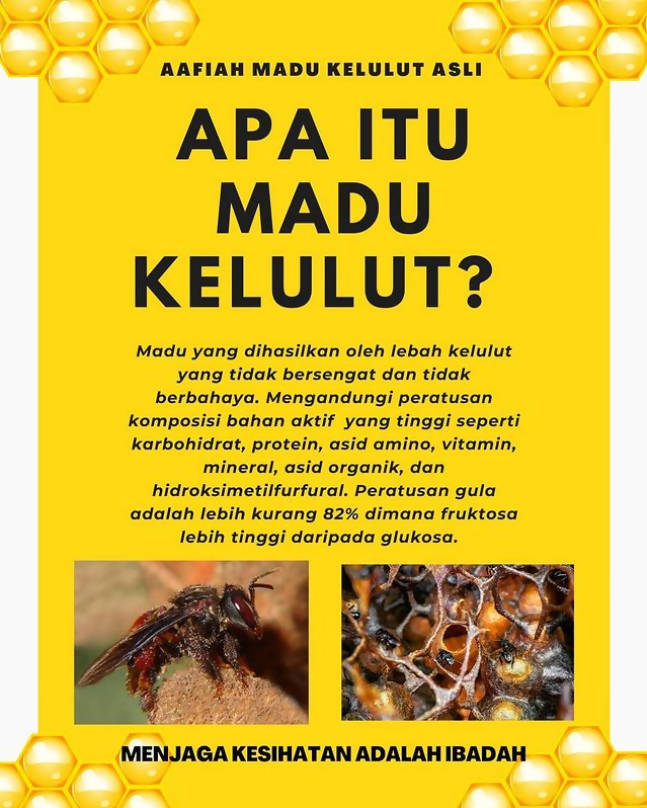 Aafiah™️ Madu Kelulut Asli