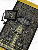 Kaabah Door Prayer Mat with Bag