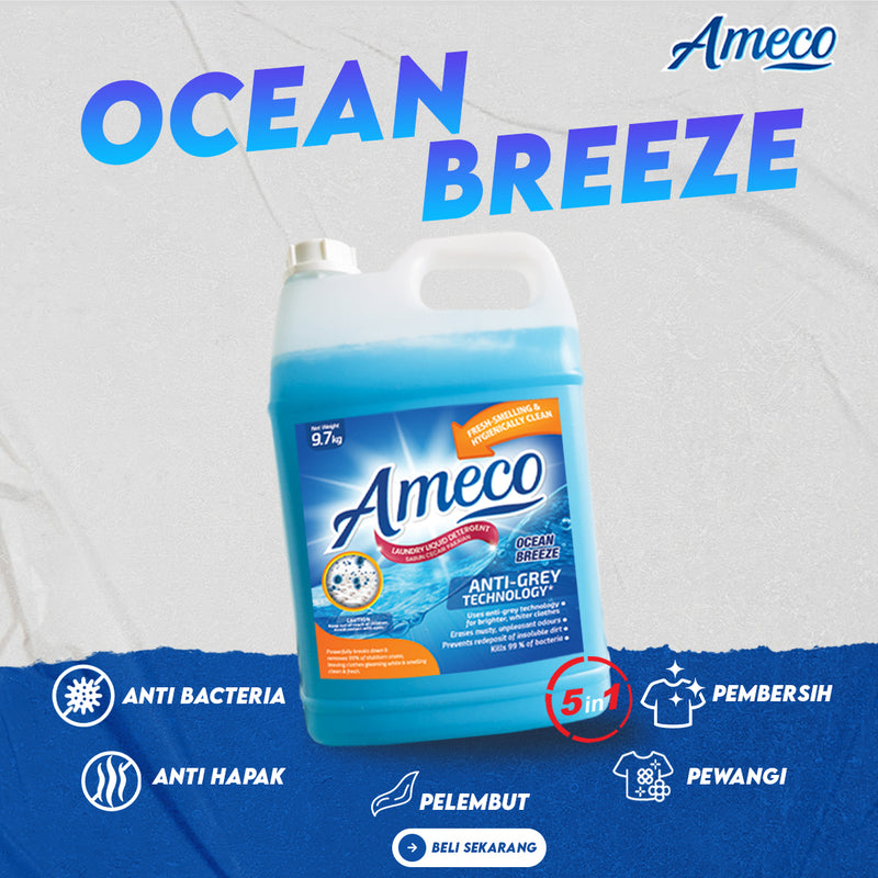 5-in-1 Ameco Premium Laundry Detergent - 9.7KG