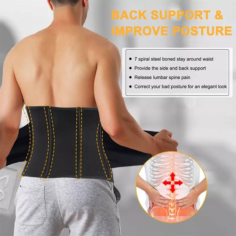 Waist Trainer for Men: Tummy Wrap Body Sculpt