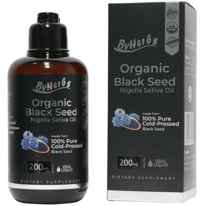 ByHerbs Organic Black Seed Oil (Nigella Sativa)
